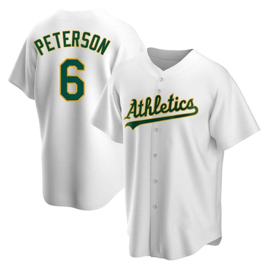 MLB Jace Peterson Oakland Athletics 6 Jersey