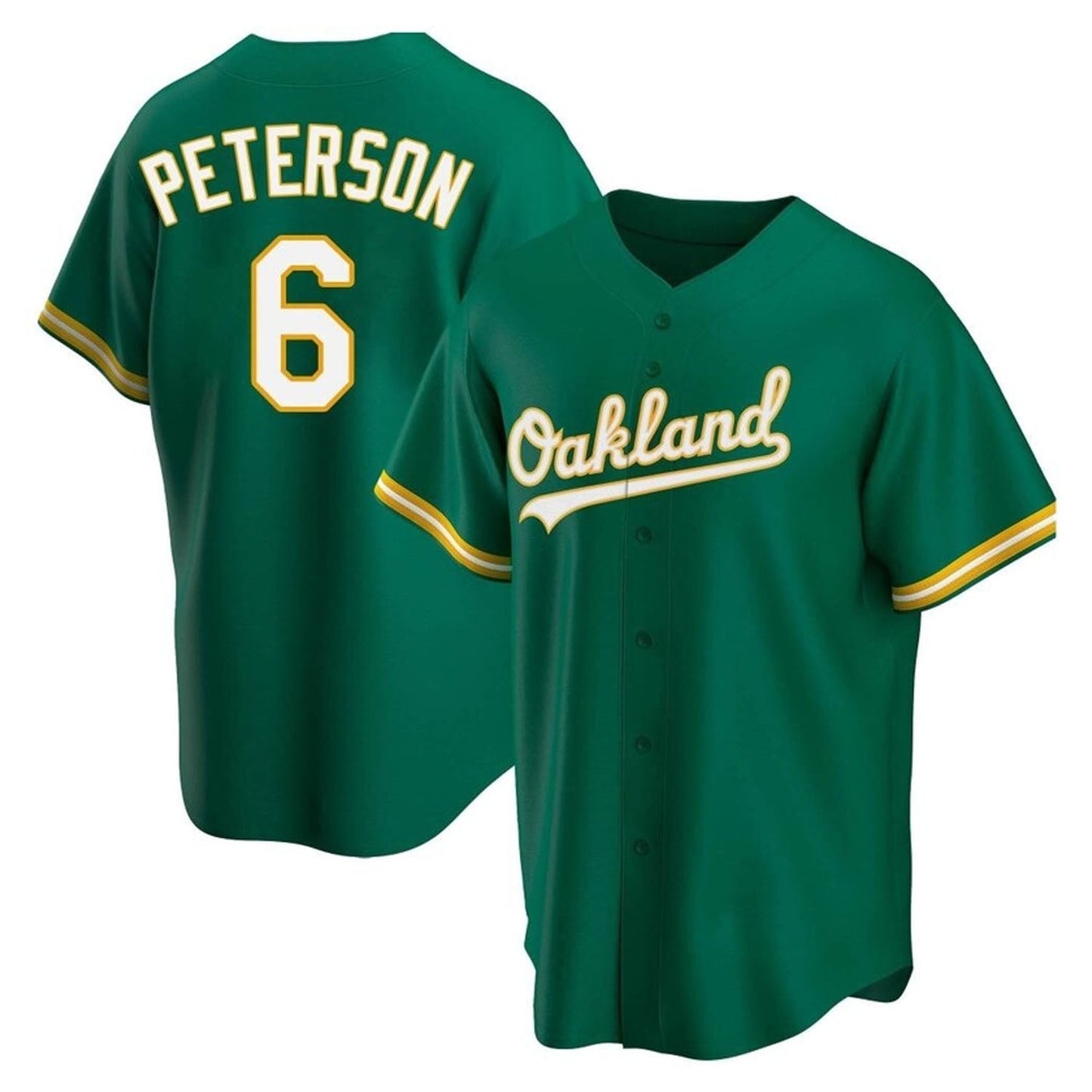 MLB Jace Peterson Oakland Athletics 6 Jersey