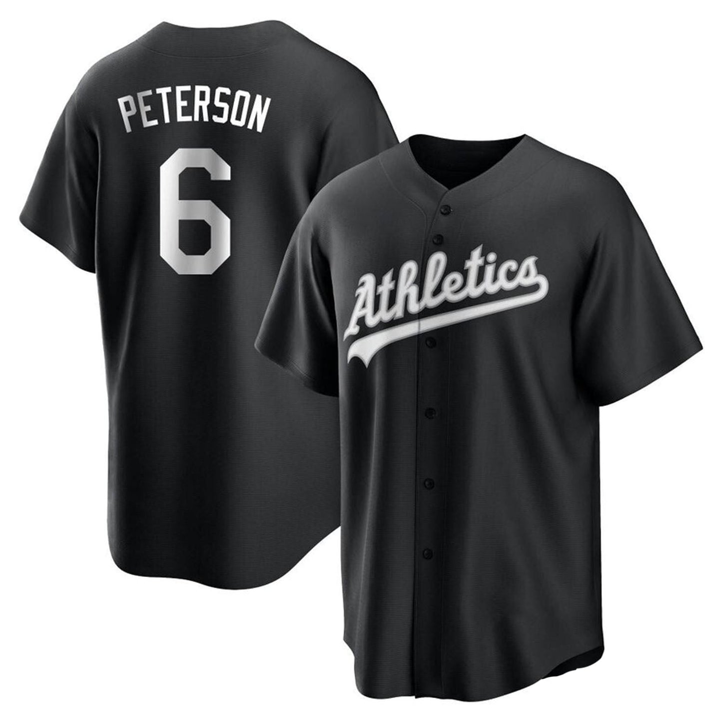 MLB Jace Peterson Oakland Athletics 6 Jersey