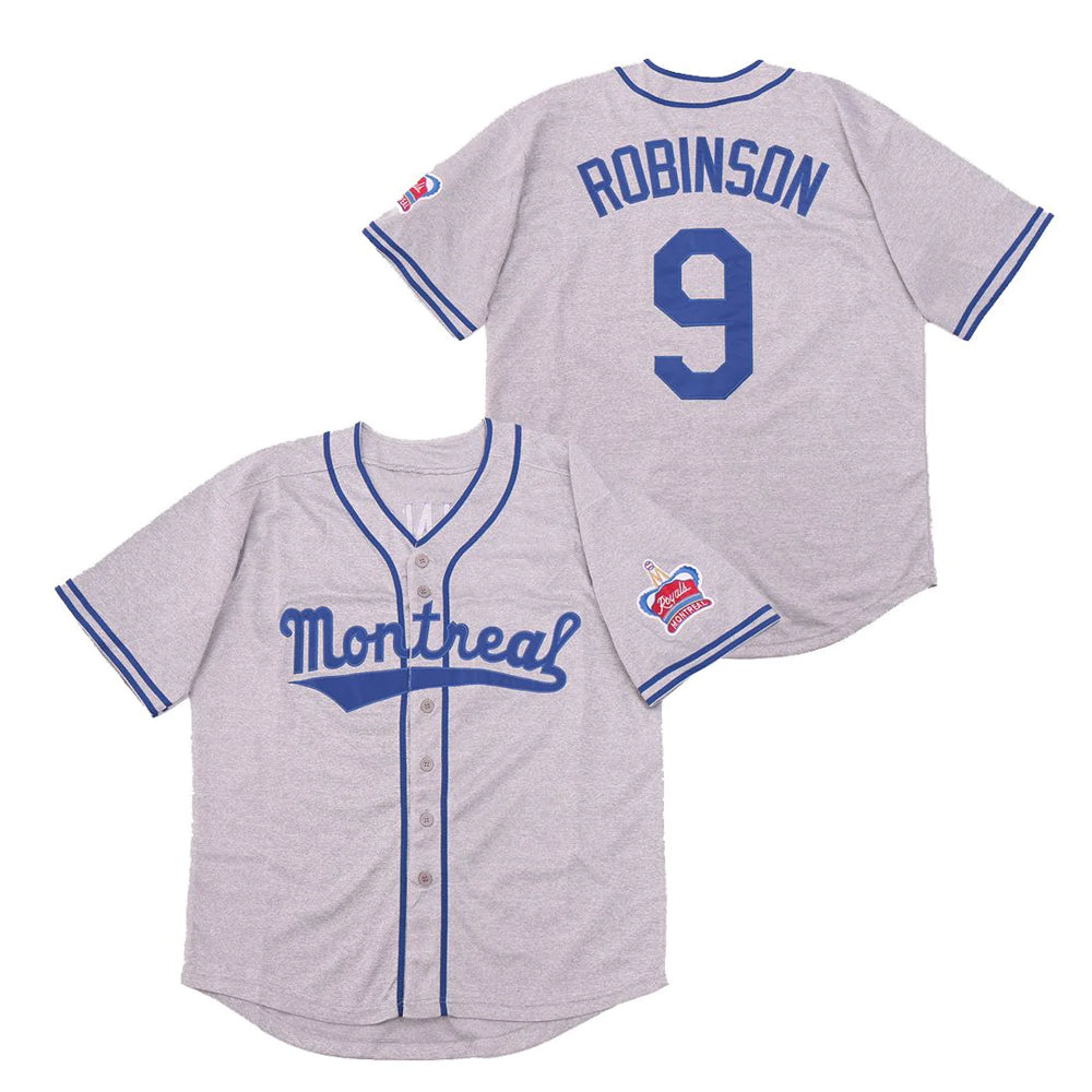 MLB Jackie Robinson Montreal Royals 9 Jersey