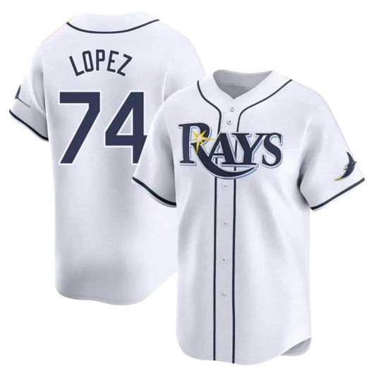 MLB Jacob Lopez Tampa Bay Rays 74 Jersey