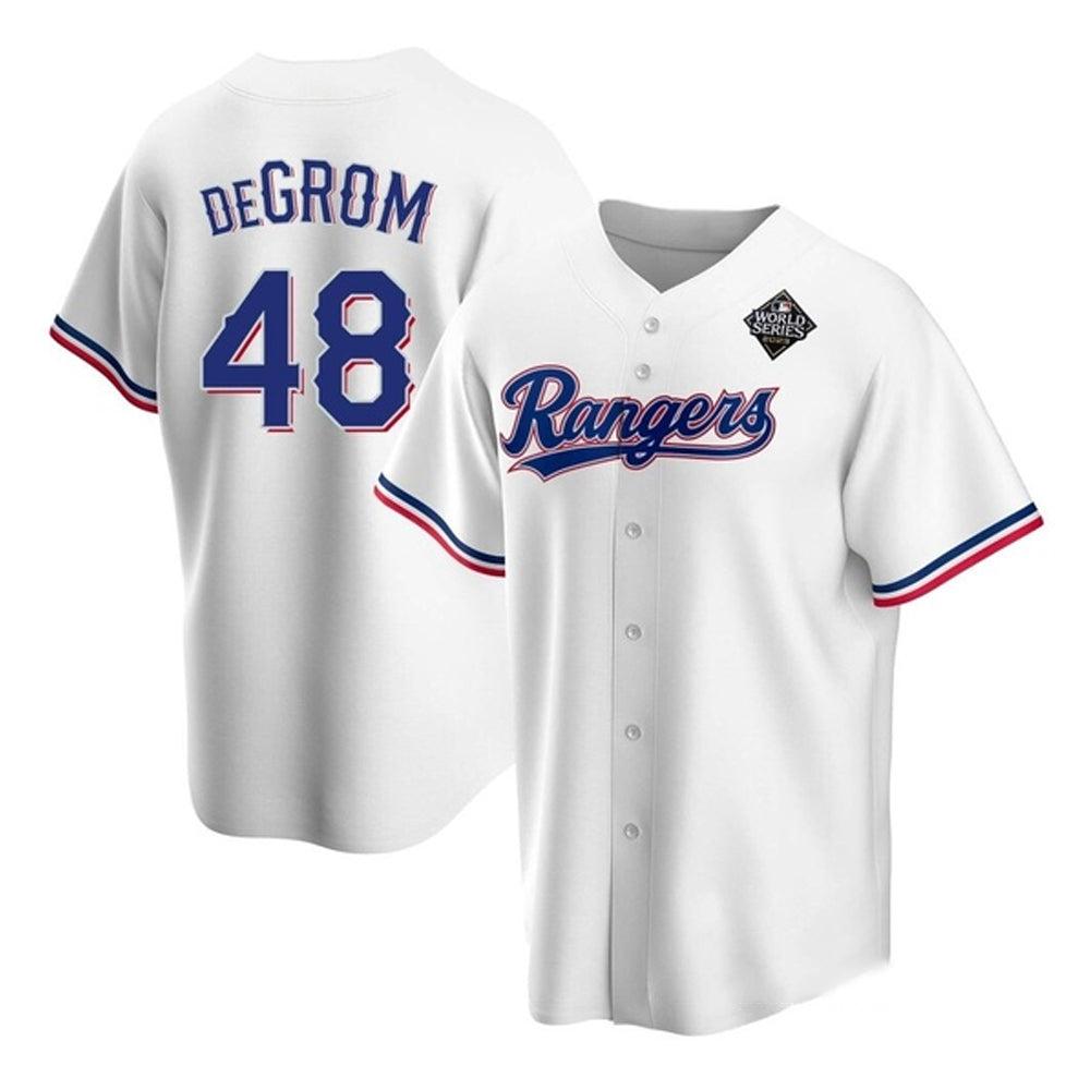 MLB Jacob deGrom Texas Ranger 48 Jersey