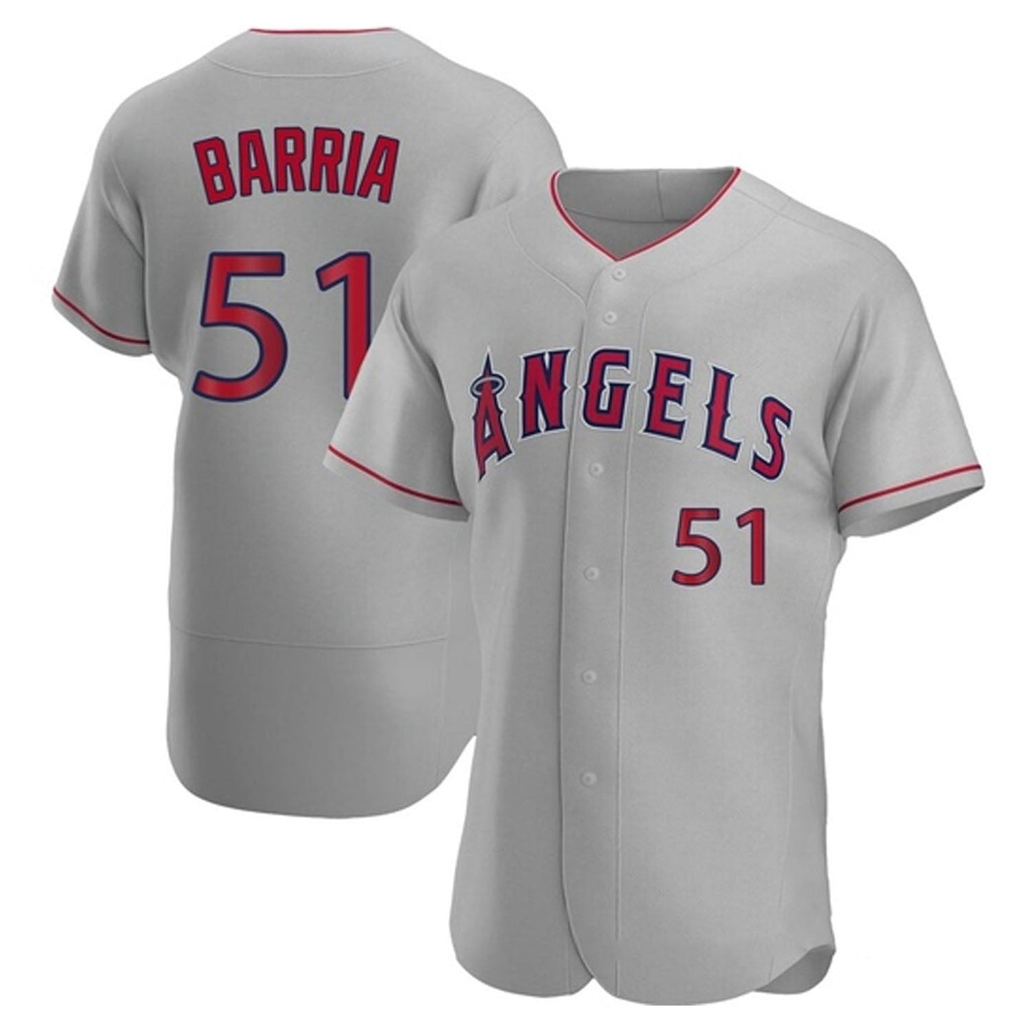 MLB Jaime Barria Los Angeles Angels 51 Jersey