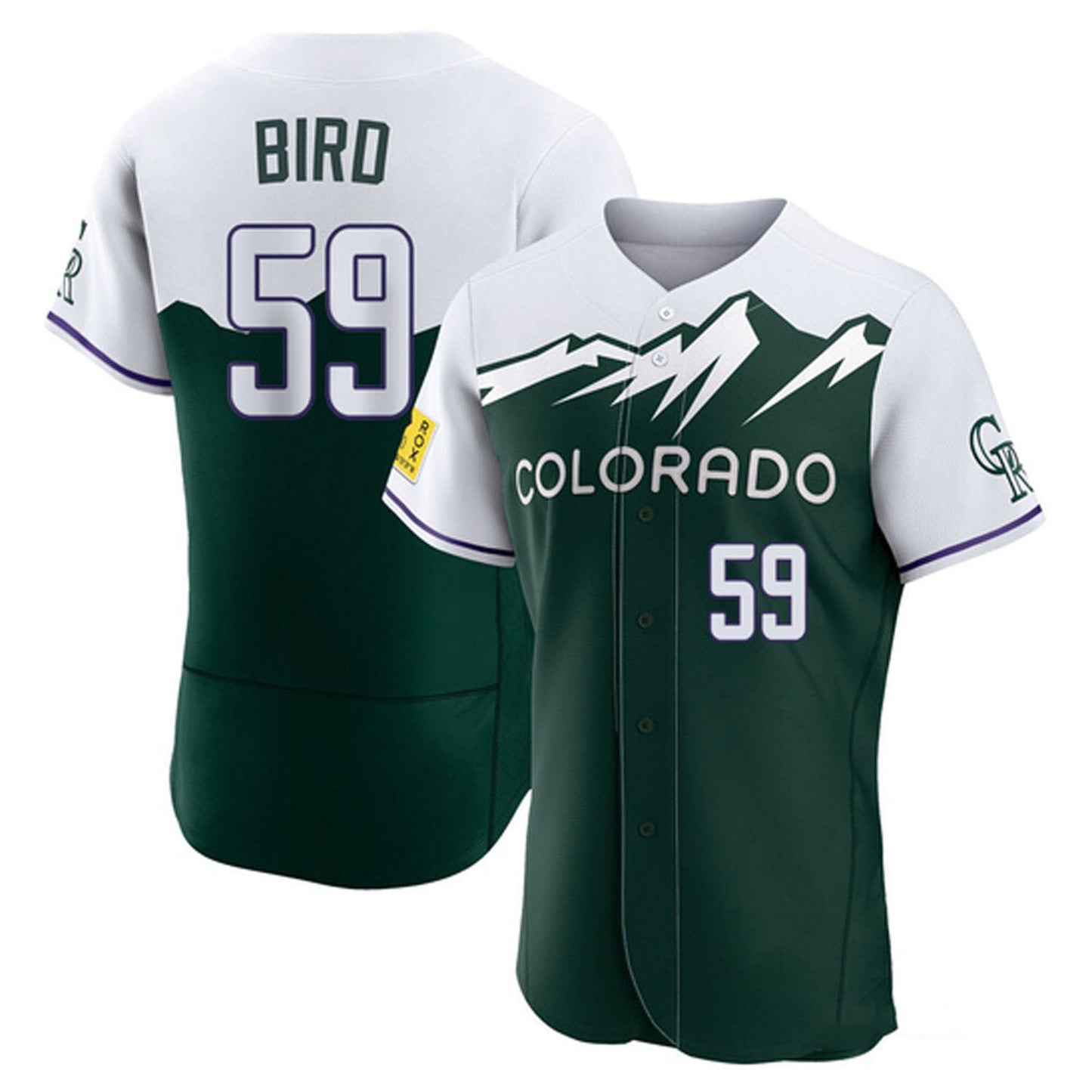 MLB Jake Bird Colorado Rockies 59 Jersey