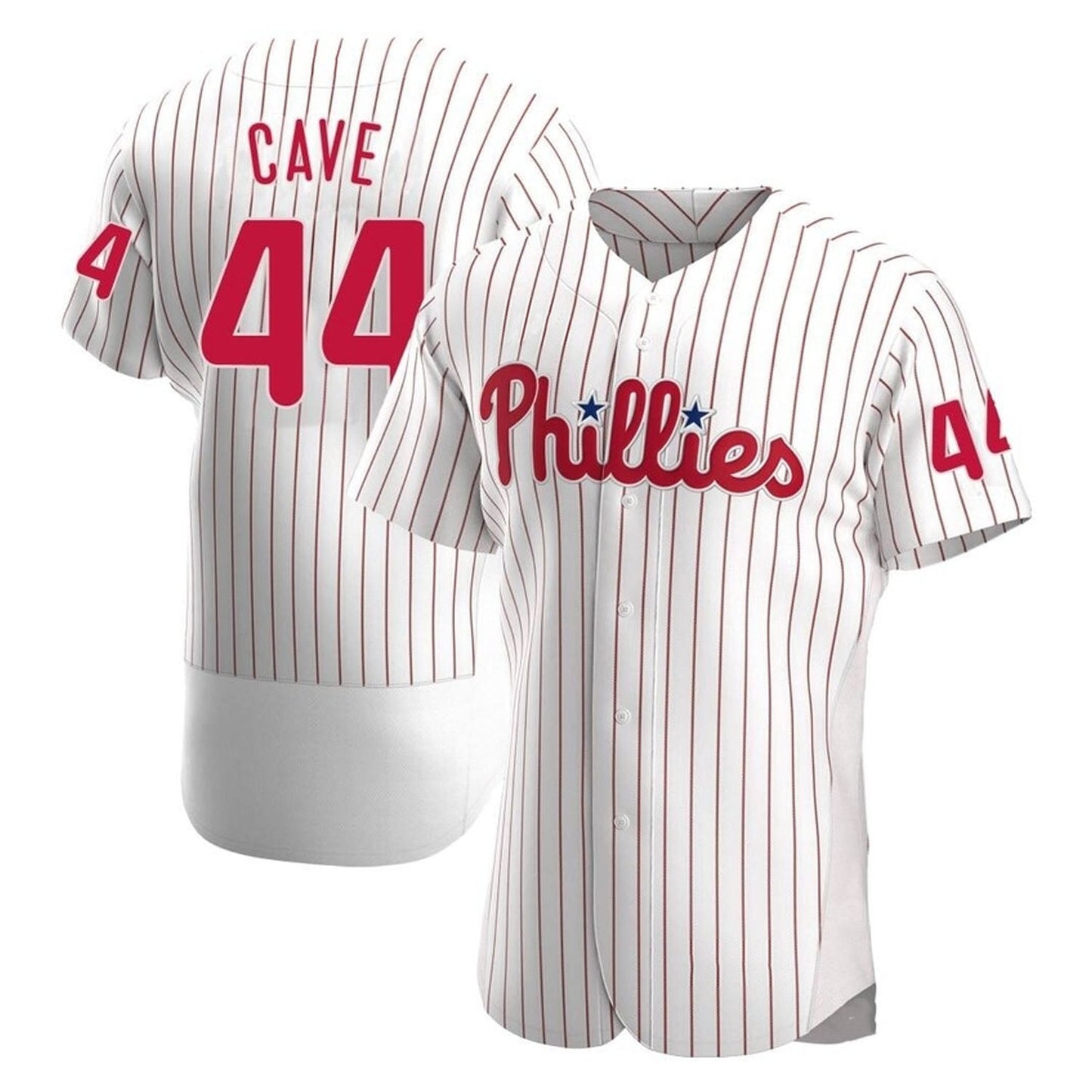 MLB Jake Cave Philadelphia Phillies 44 Jersey