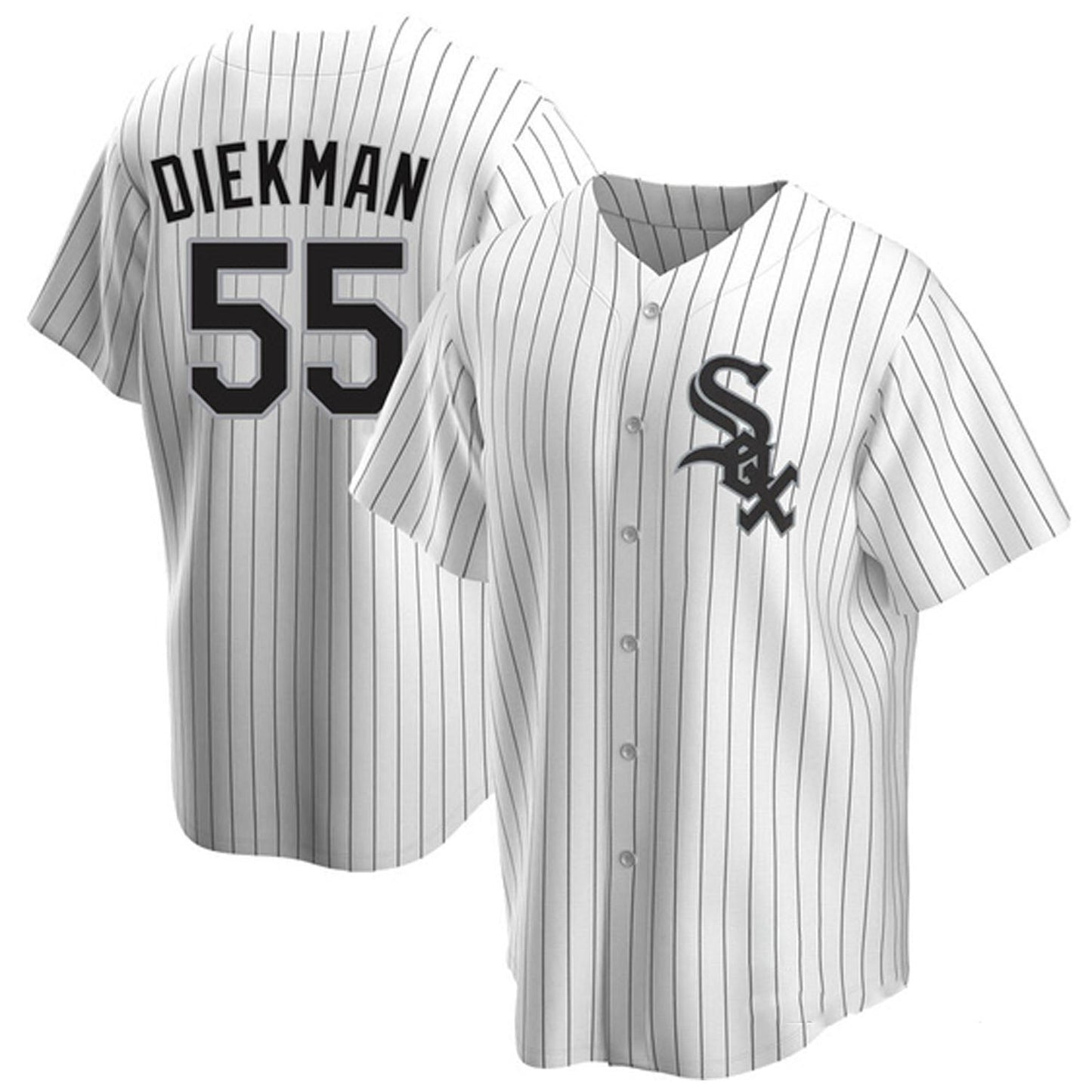 MLB Jake Diekman Chicago White Sox 55 Jersey