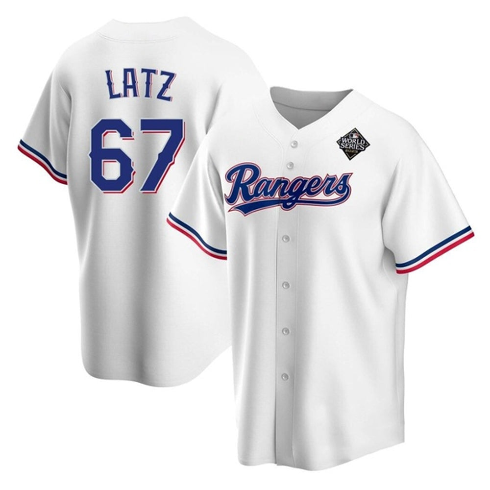 MLB Jake Latz Texas Ranger 67 Jersey