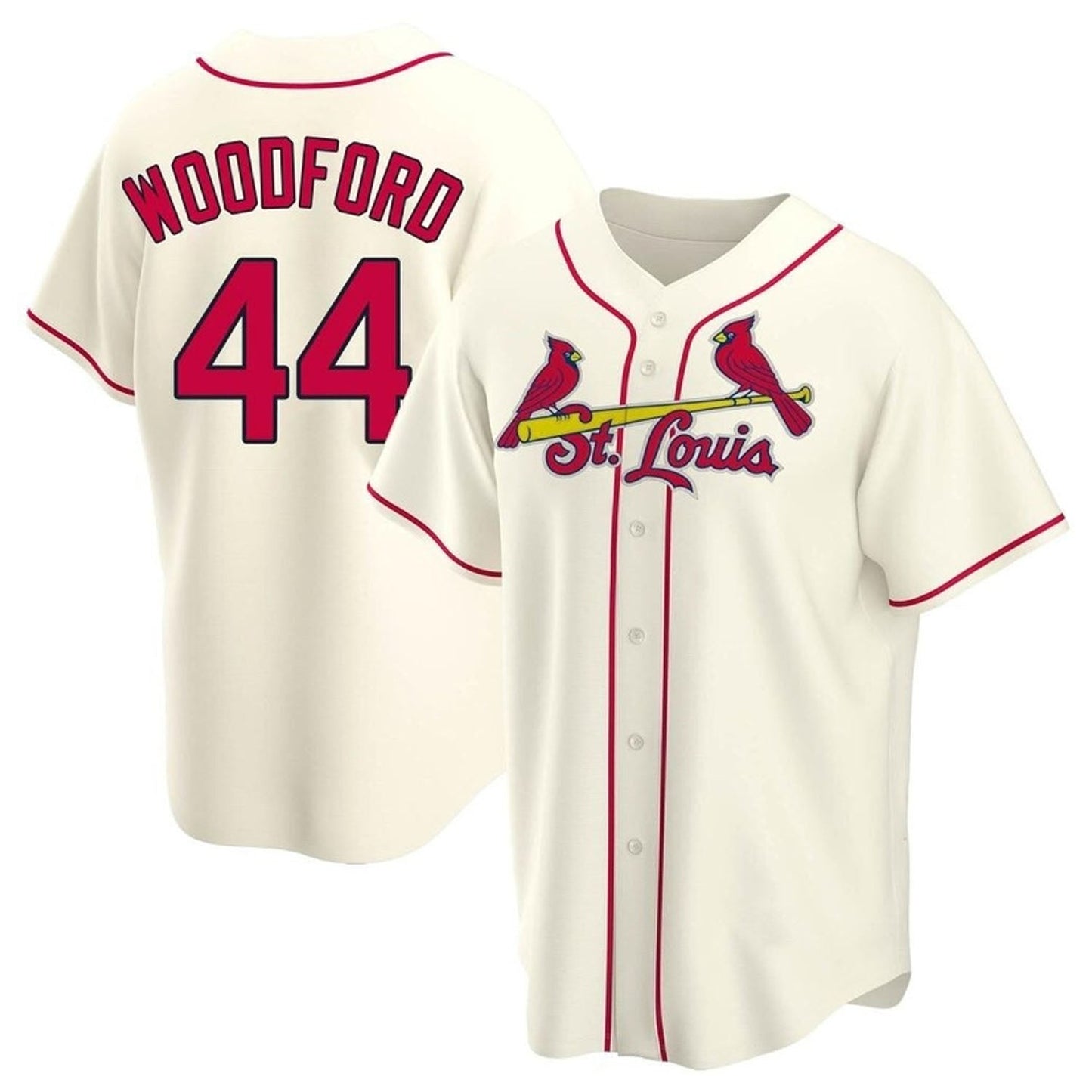 MLB Jake Woodford St Louis Cardinals 44 Jersey