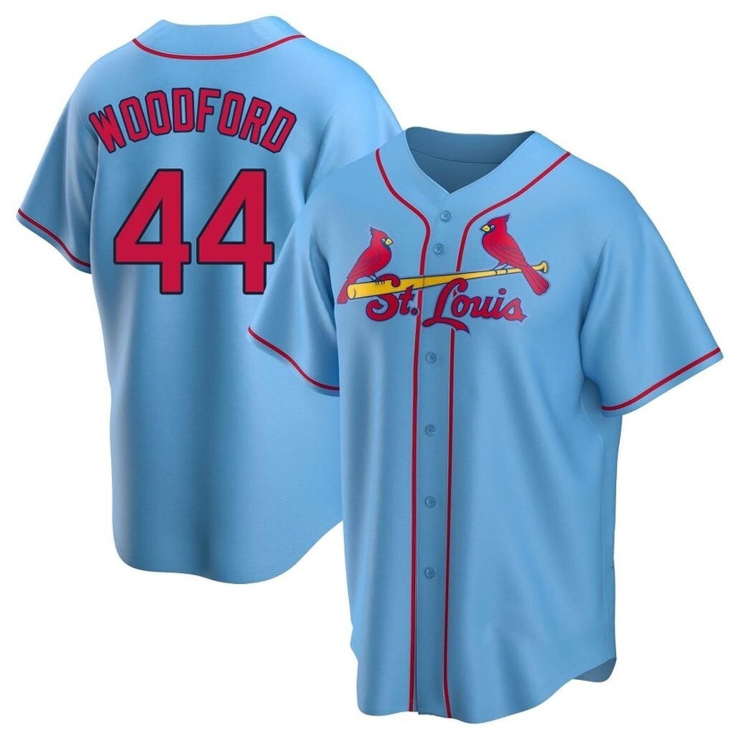 MLB Jake Woodford St Louis Cardinals 44 Jersey