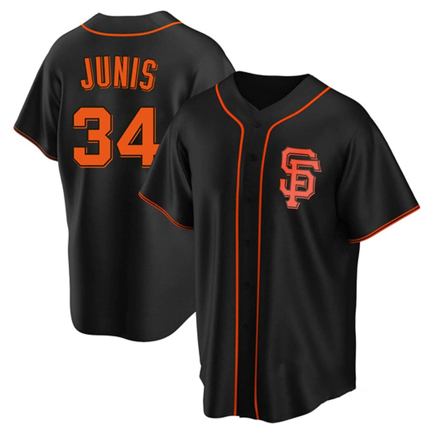 MLB Jakob Junis San Francisco Giants 34 Jersey