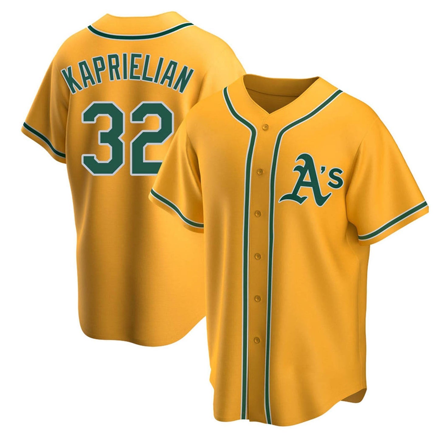 MLB James Kaprielian Oakland Athletics 32 Jersey