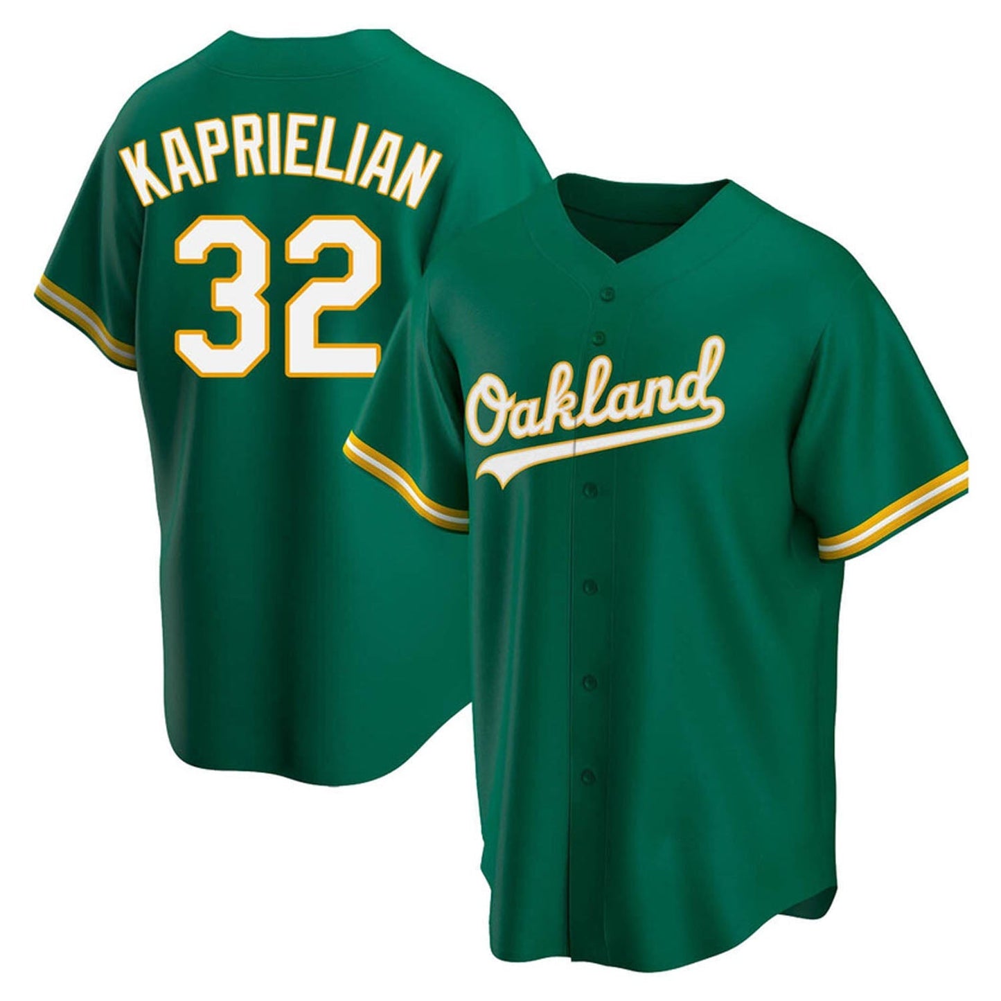 MLB James Kaprielian Oakland Athletics 32 Jersey