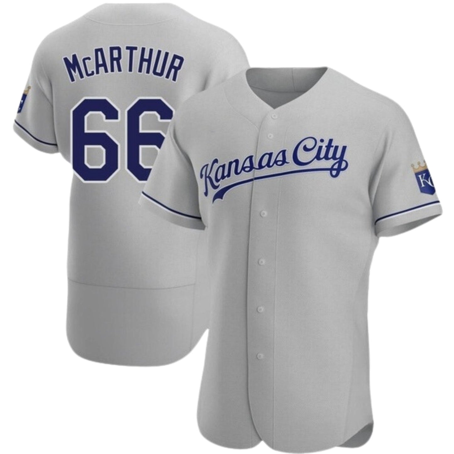 James McArthur Kansas City Royals 66 Jersey