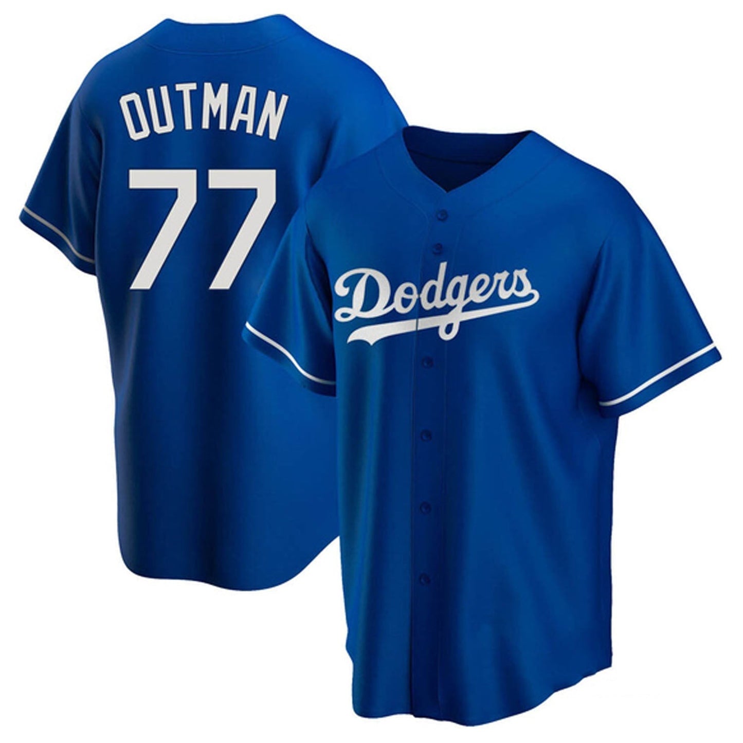 MLB James Outman Los Angeles Dodgers 77 Jersey