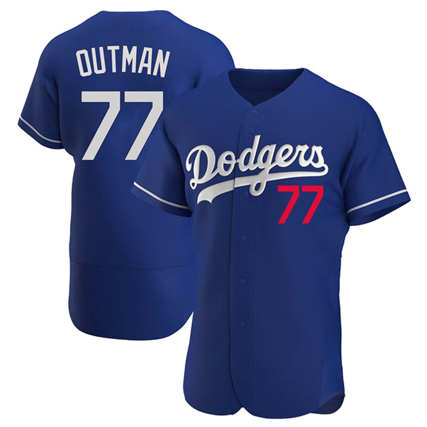 MLB James Outman Los Angeles Dodgers 77 Jersey