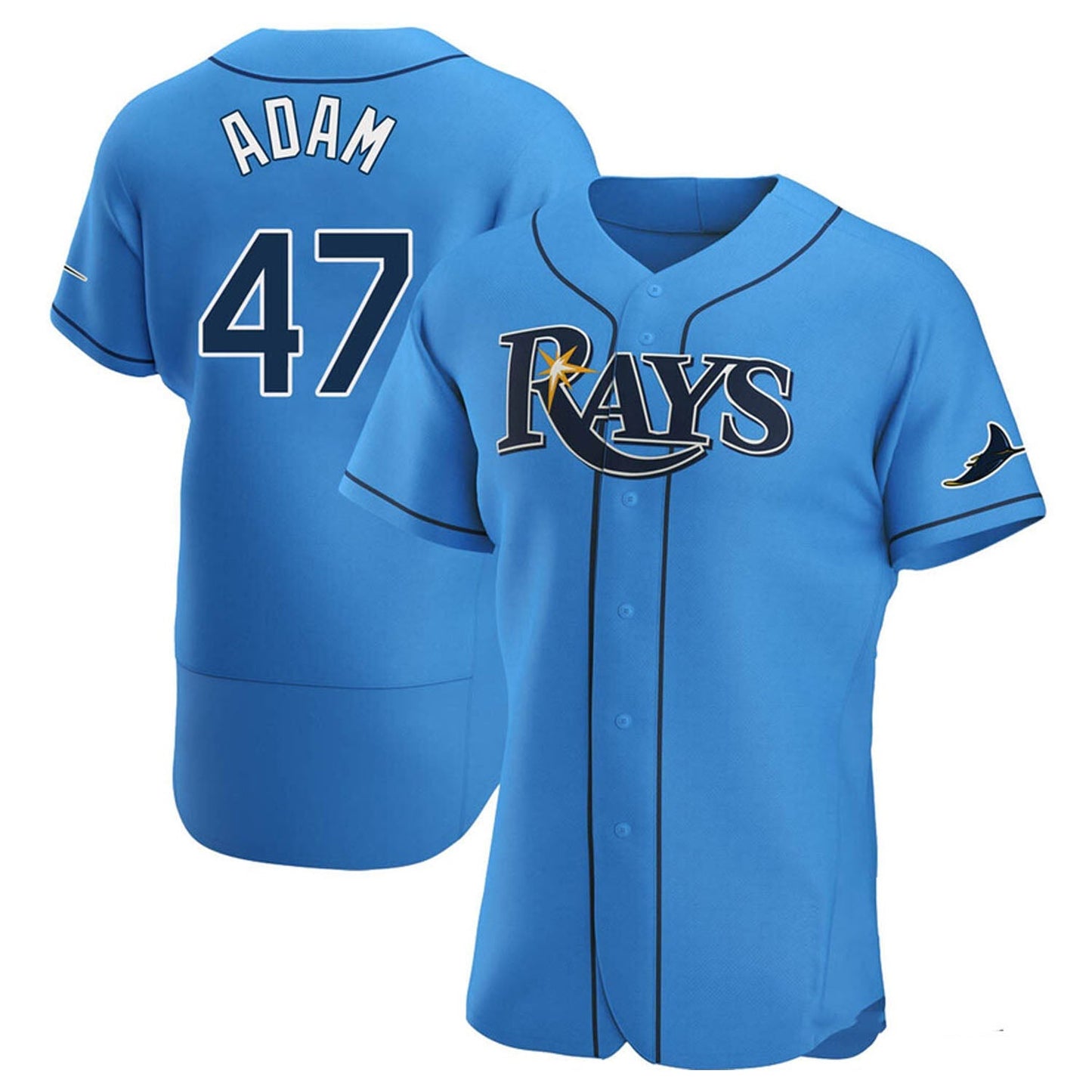 MLB Jason Adam Tampa Bay Rays 47 Jersey