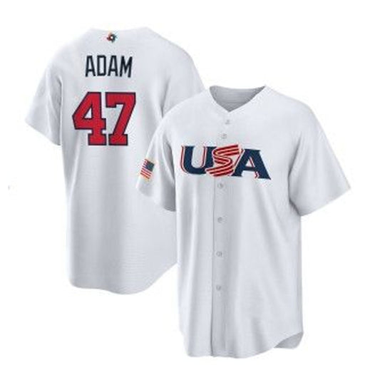 WBC Jason Adam USA 47 Jersey