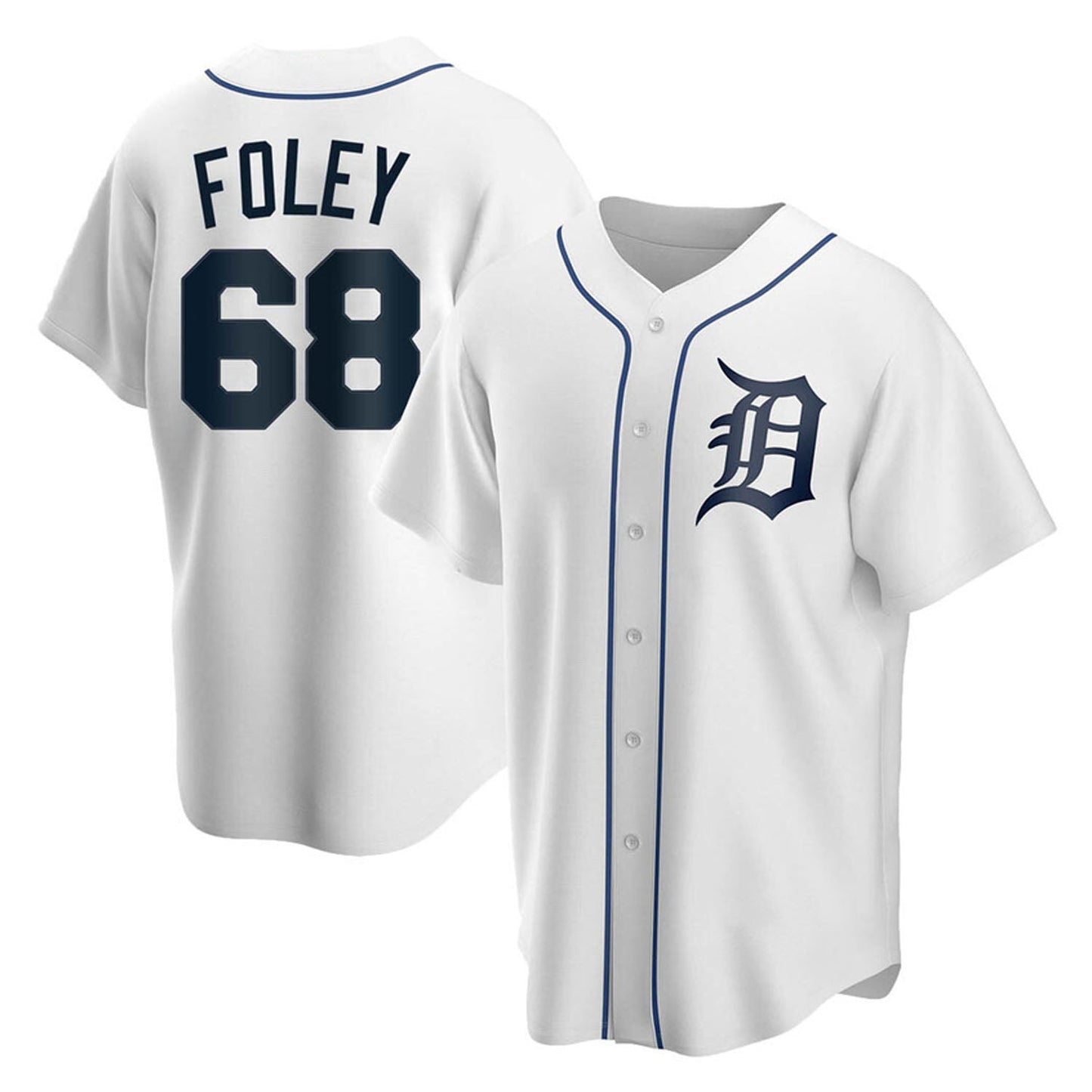 MLB Jason Foley Detroit Tigers 68 Jersey