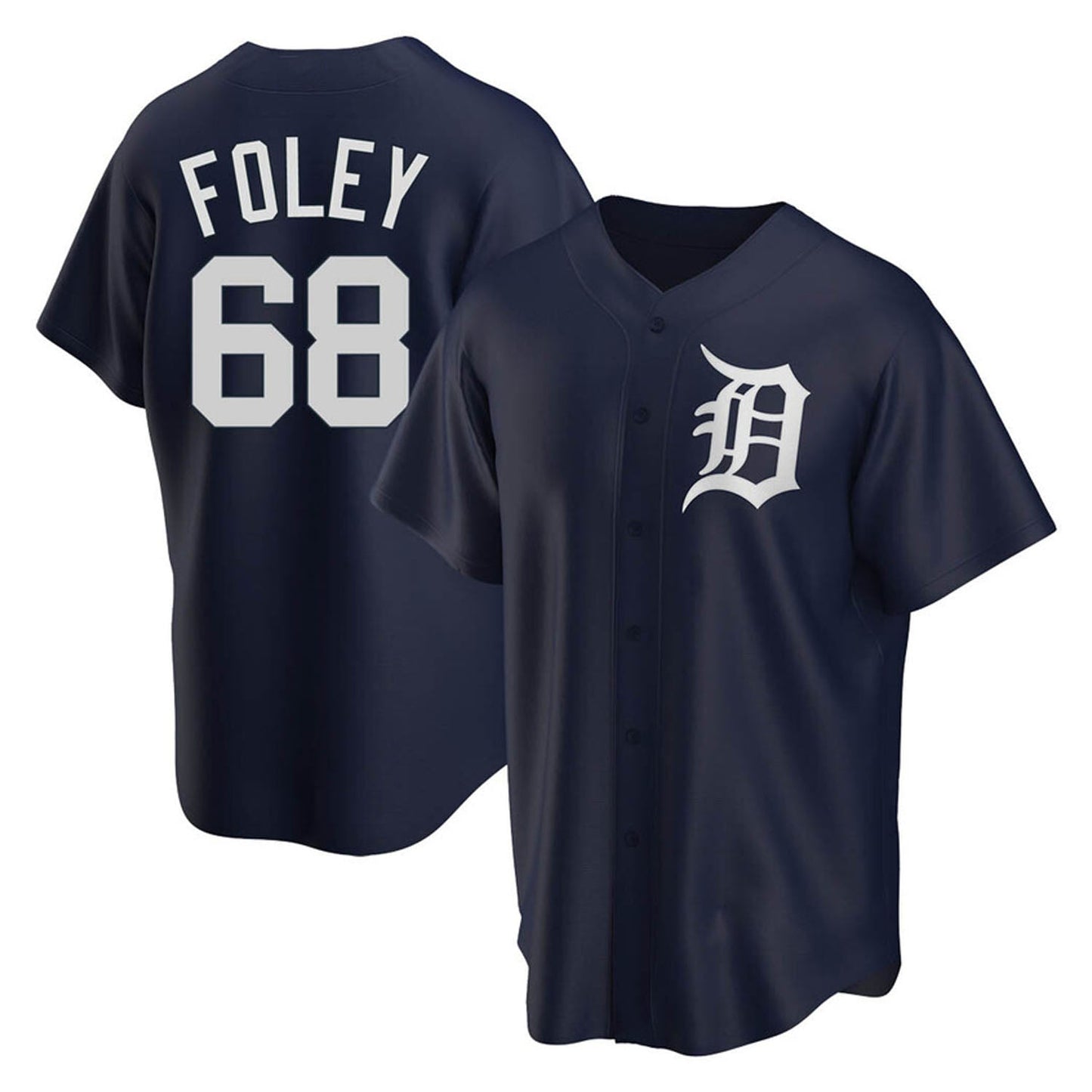 MLB Jason Foley Detroit Tigers 68 Jersey