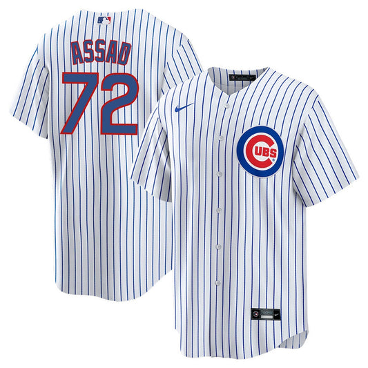 MLB Javier Assad Chicago Cubs 72 Jersey