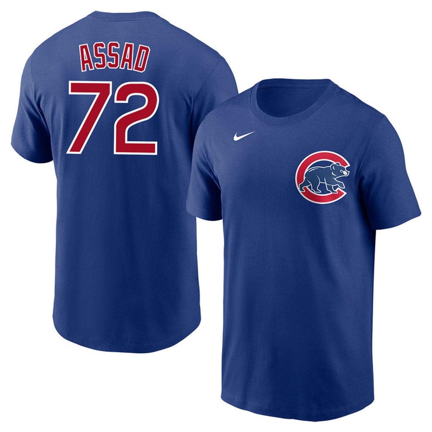 MLB Javier Assad Chicago Cubs 72 Jersey