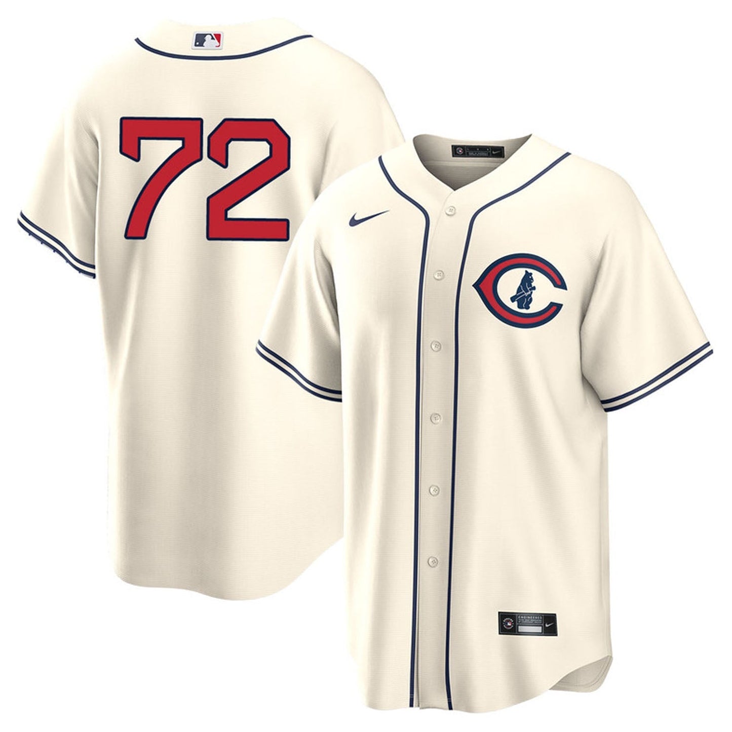 MLB Javier Assad Chicago Cubs 72 Jersey