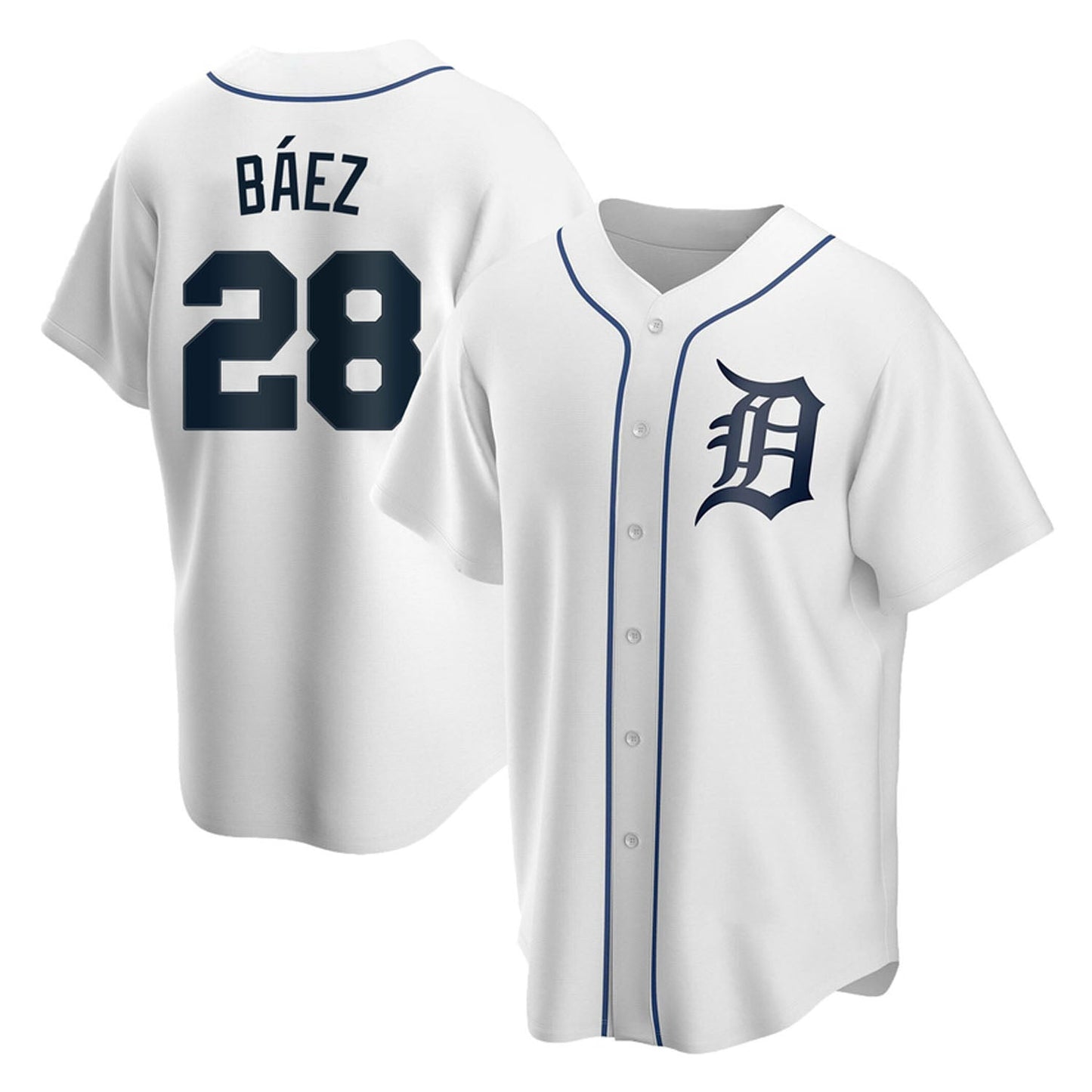 MLB Javier Baez Detroit Tigers 28 Jersey