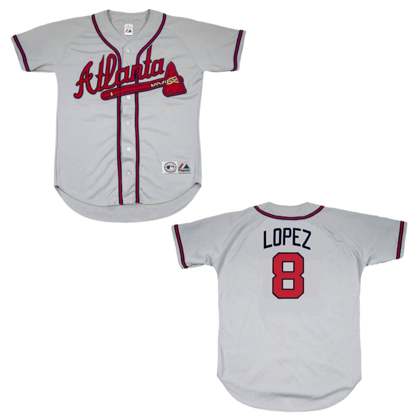 MLB Javier Lopez Atlanta Braves 8 Jersey