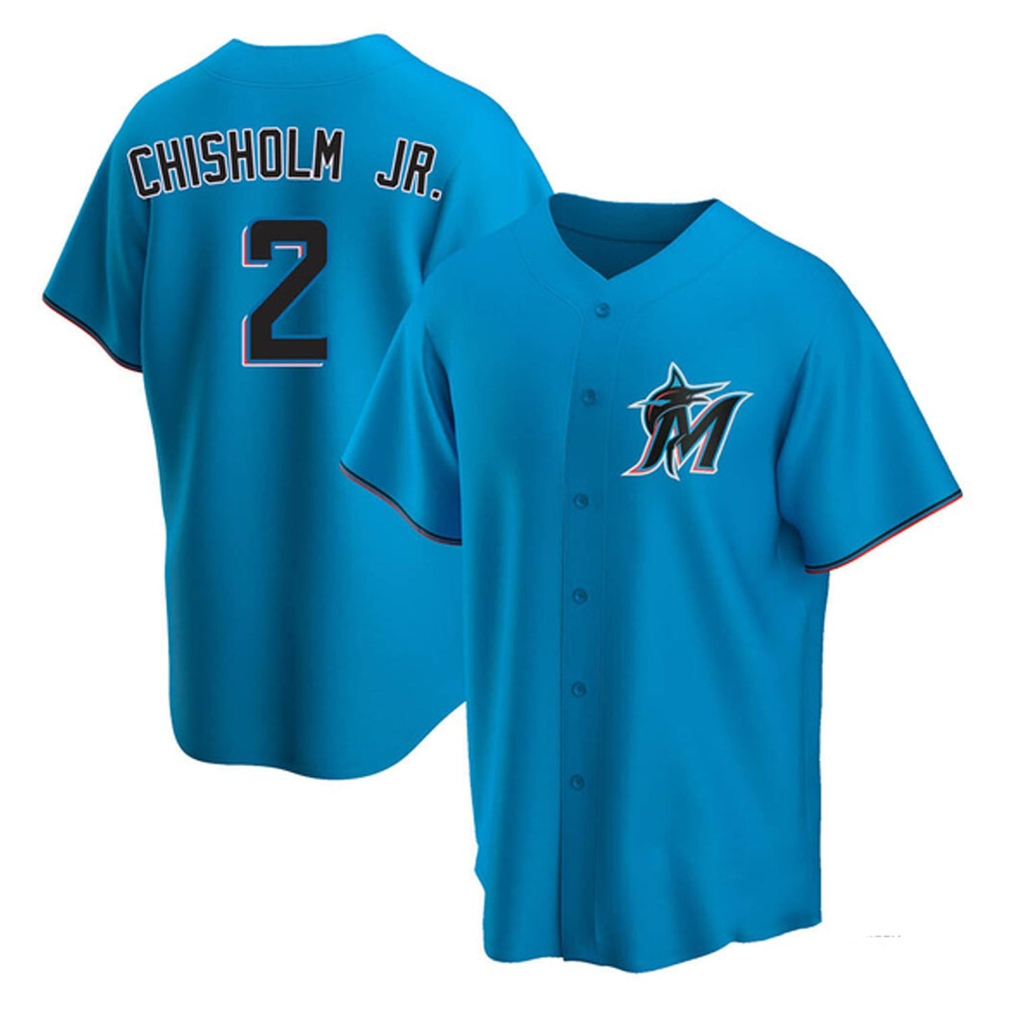 MLB Jazz Chisholm Jr Miami Marlins 2 Jersey