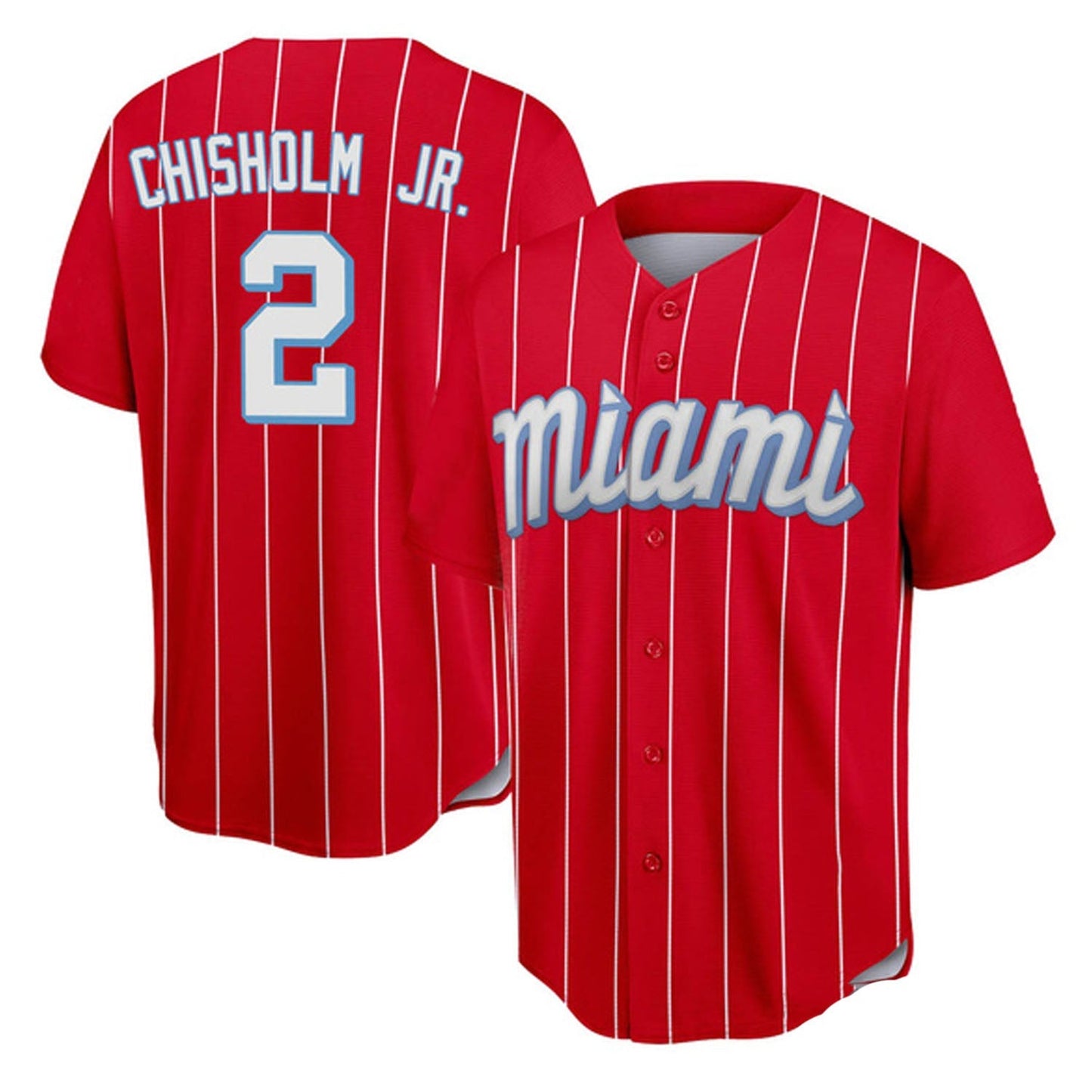 MLB Jazz Chisholm Jr Miami Marlins 2 Jersey