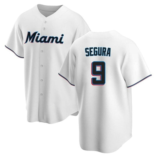 MLB Jean Segura Miami Marlins 9 Jersey