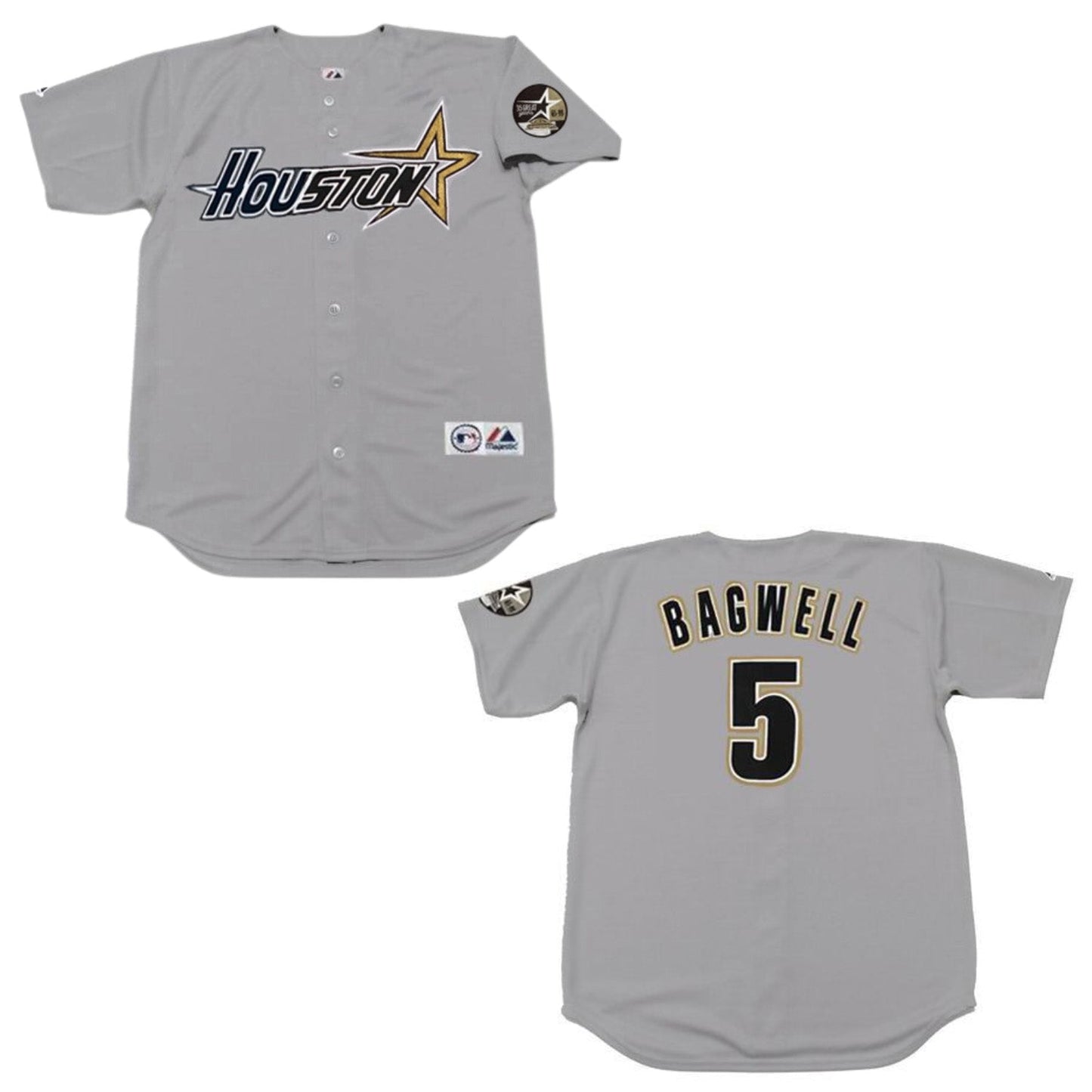 MLB Jeff Bagwell Houston Astros 5 Jersey