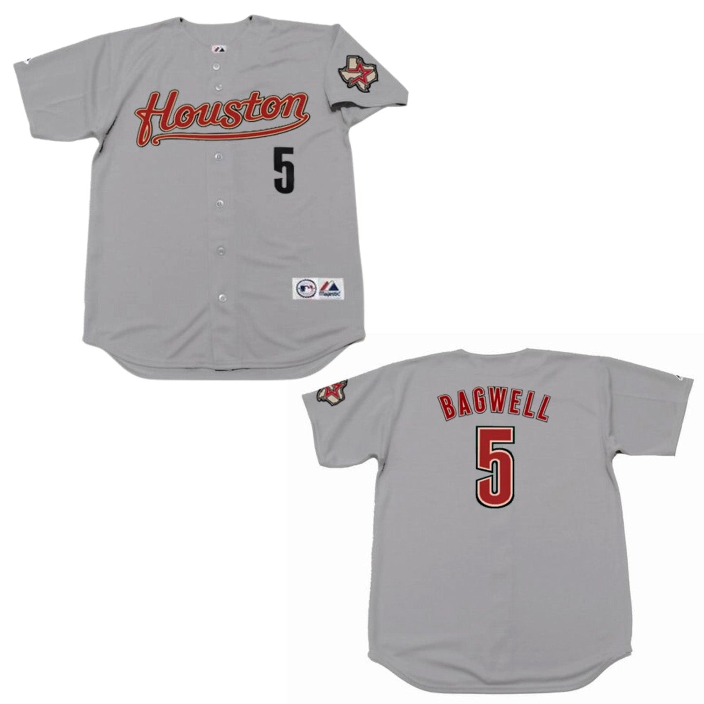 MLB Jeff Bagwell Houston Astros 5 Jersey