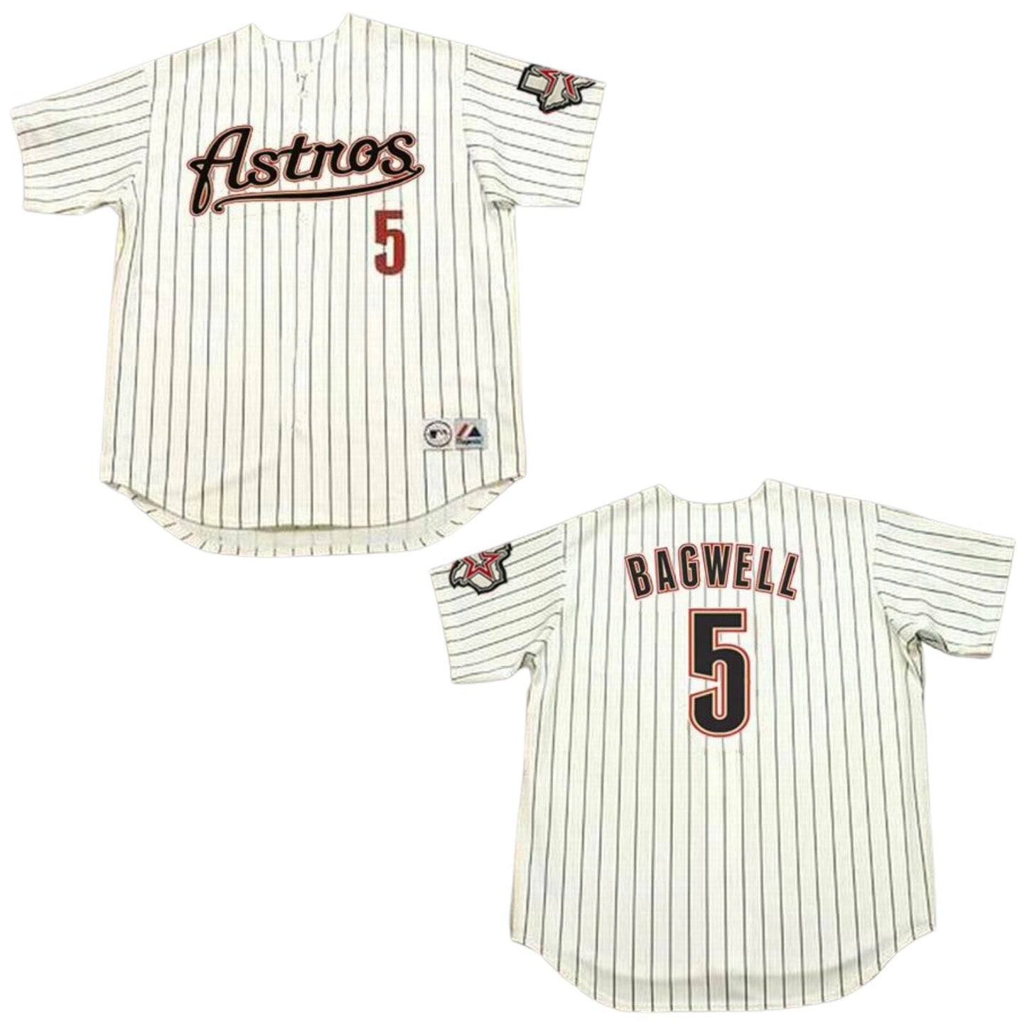 MLB Jeff Bagwell Houston Astros 5 Jersey