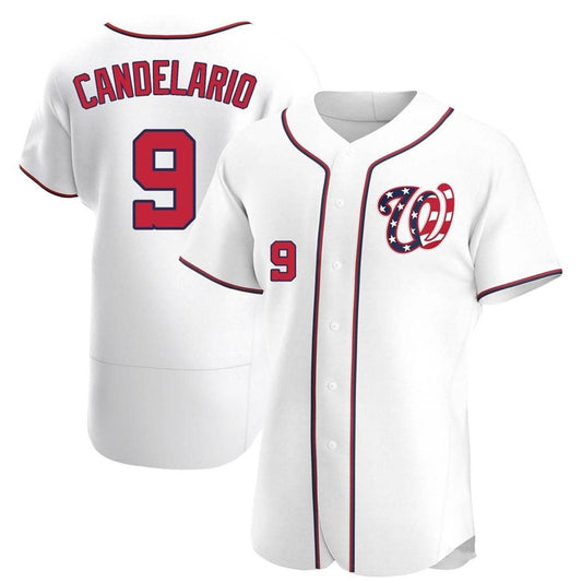 MLB Jeimer Candelario Washington Nationals 9 Jersey