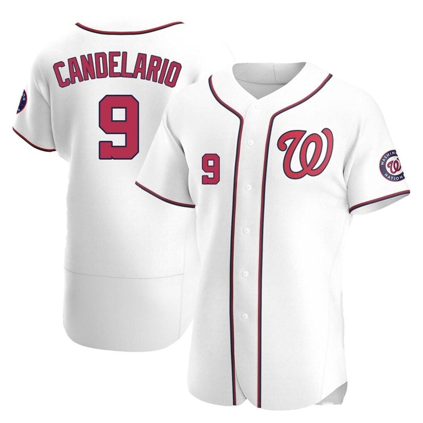 MLB Jeimer Candelario Washington Nationals 9 Jersey