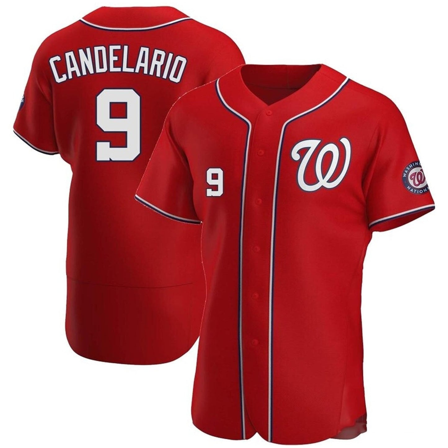 MLB Jeimer Candelario Washington Nationals 9 Jersey