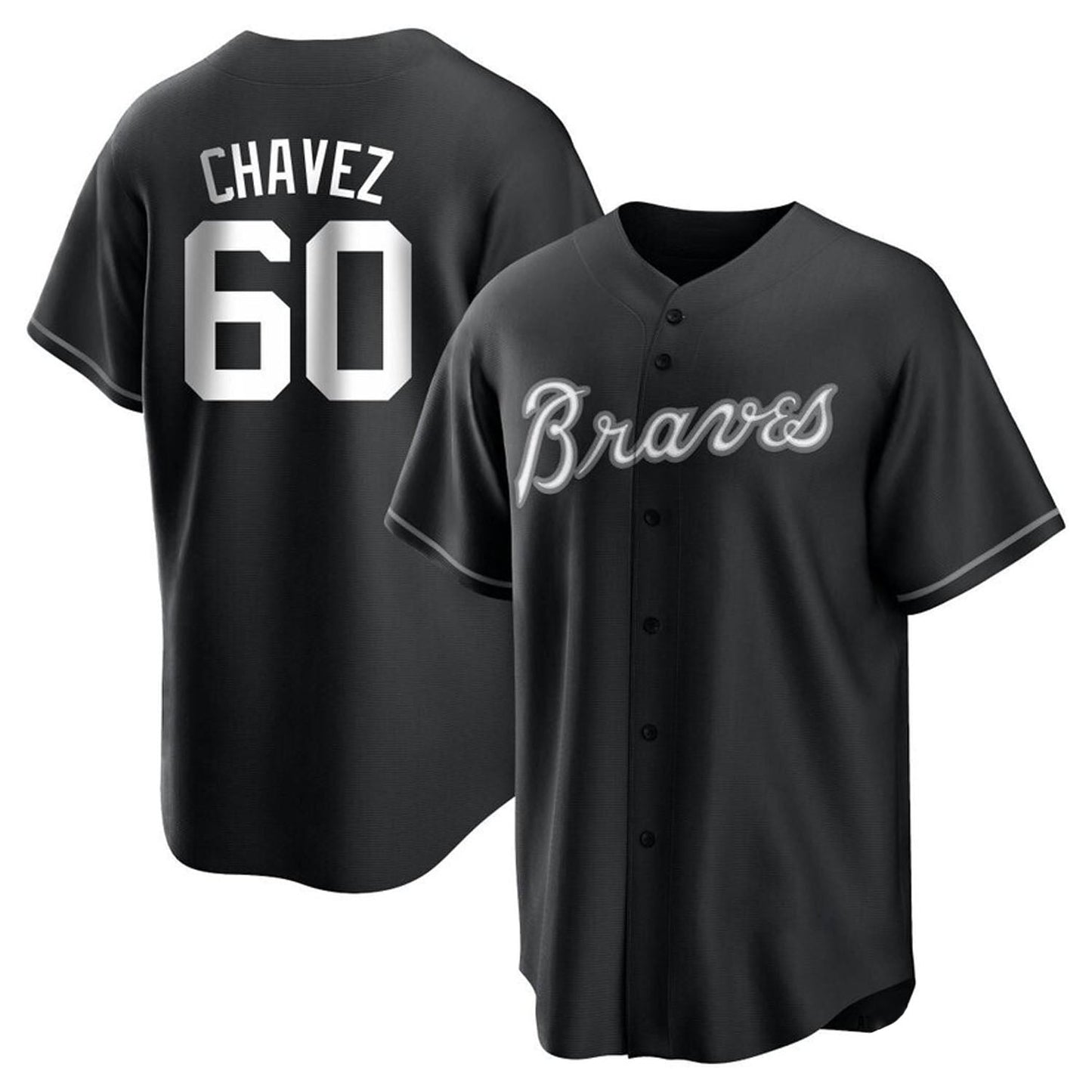 MLB Jesse Chavez Atlanta Braves 60 Jersey