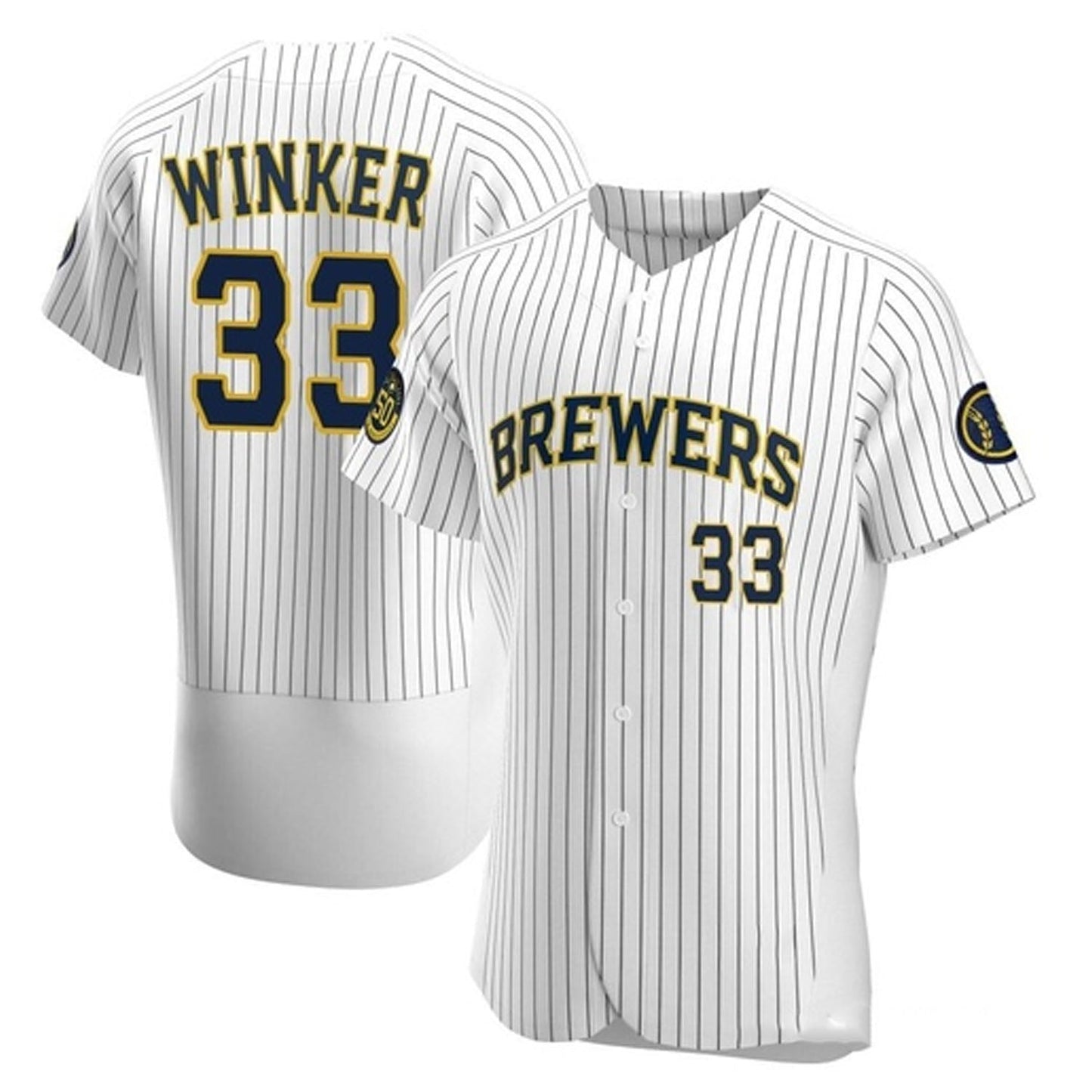 MLB Jesse Winker Milwaukee Brewers 33 Jersey