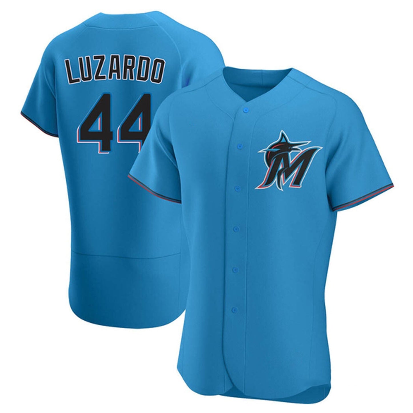 MLB Jesus Luzardo Miami Marlins 44 Jersey