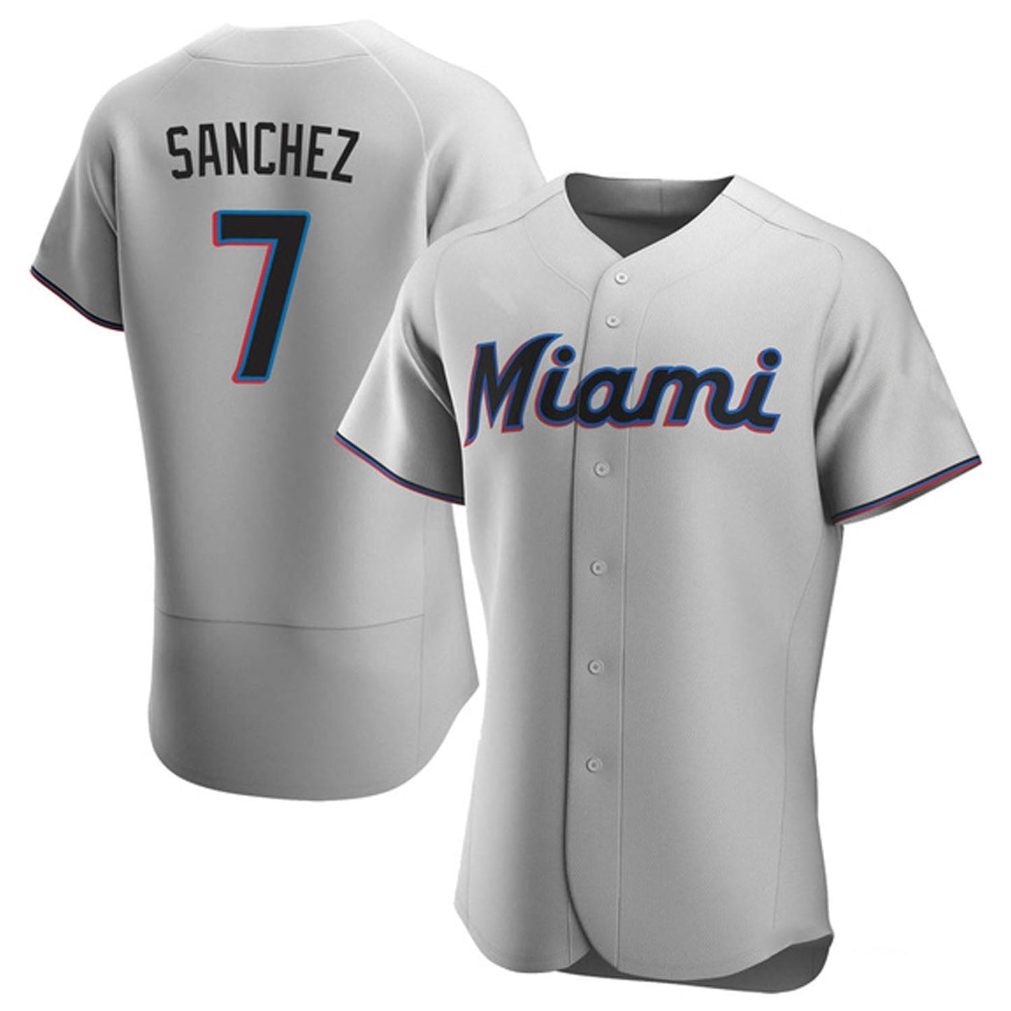 MLB Jesus Sanchez Miami Marlins 7 Jersey