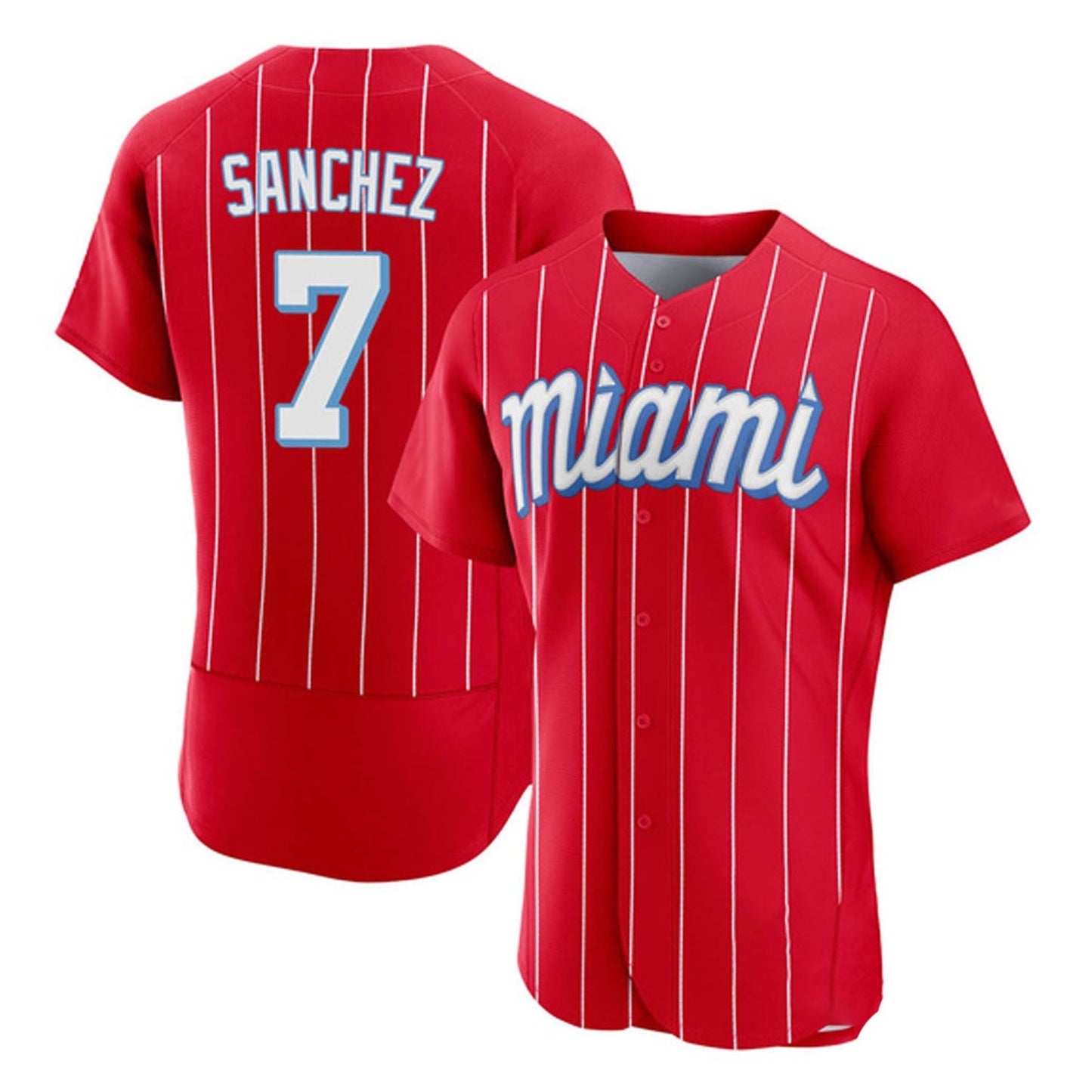 MLB Jesus Sanchez Miami Marlins 7 Jersey