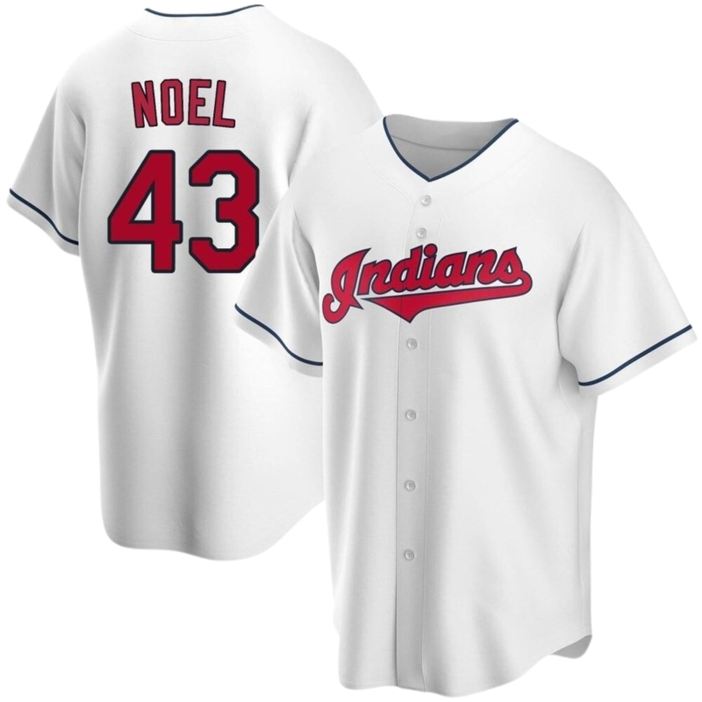 MLB Jhonkensy Noel Cleveland Guardians 43 Jersey