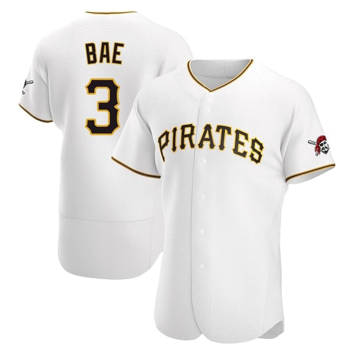 MLB Ji Hwan Bae Pittsburgh Pirates 3 Jersey