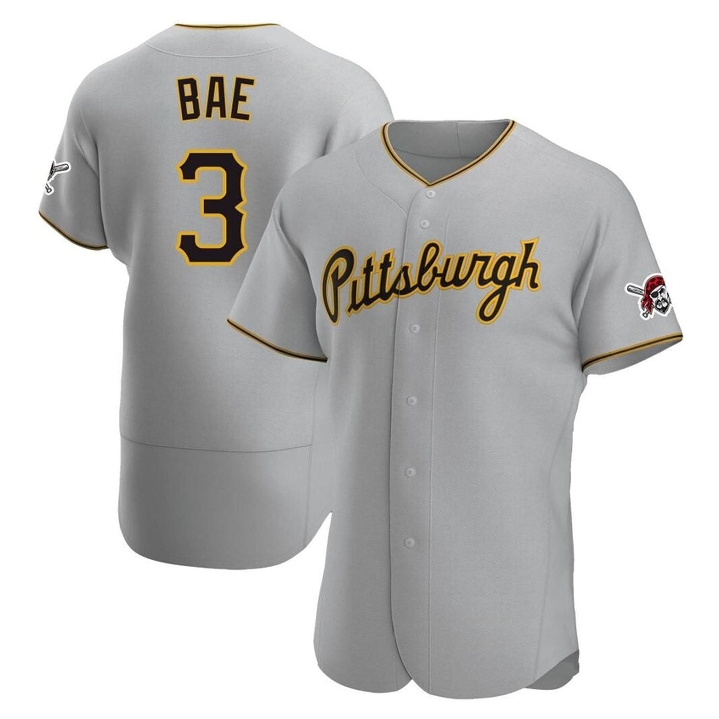 MLB Ji Hwan Bae Pittsburgh Pirates 3 Jersey