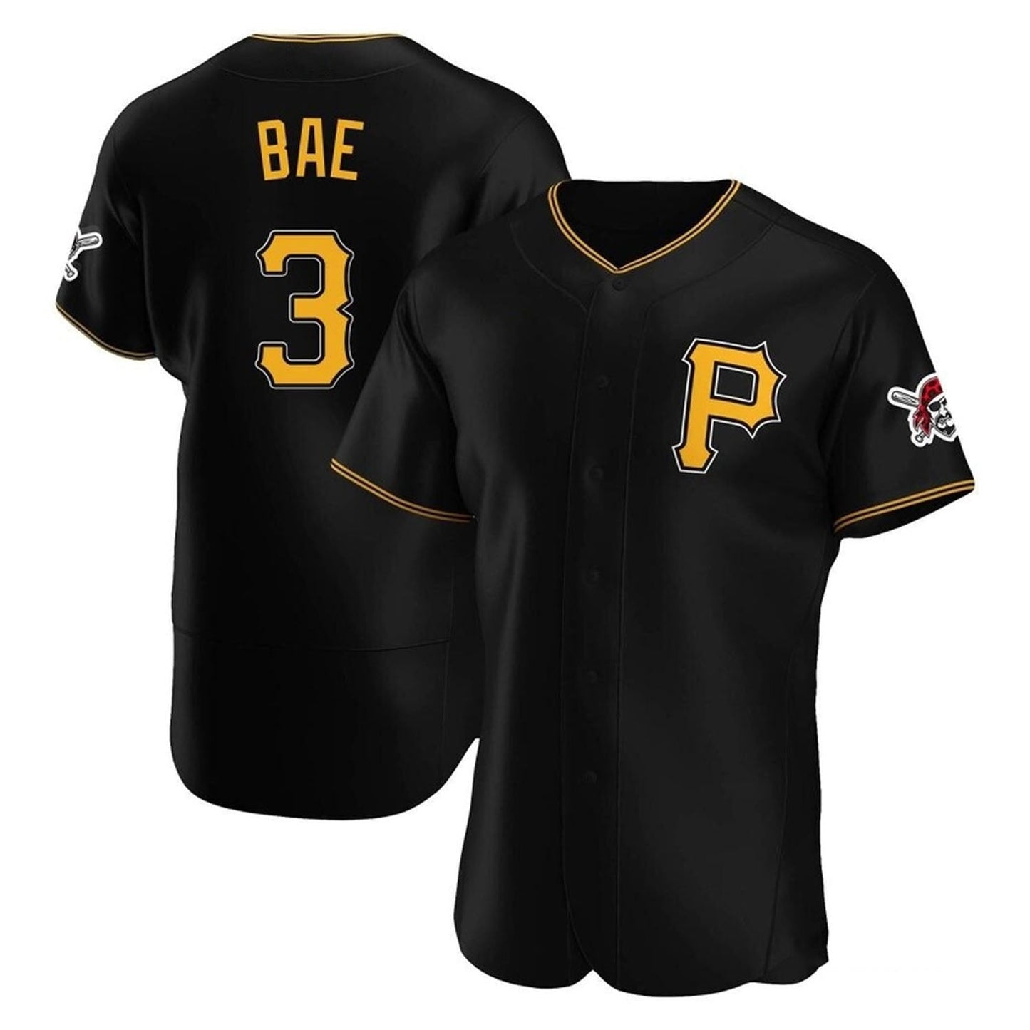 MLB Ji Hwan Bae Pittsburgh Pirates 3 Jersey