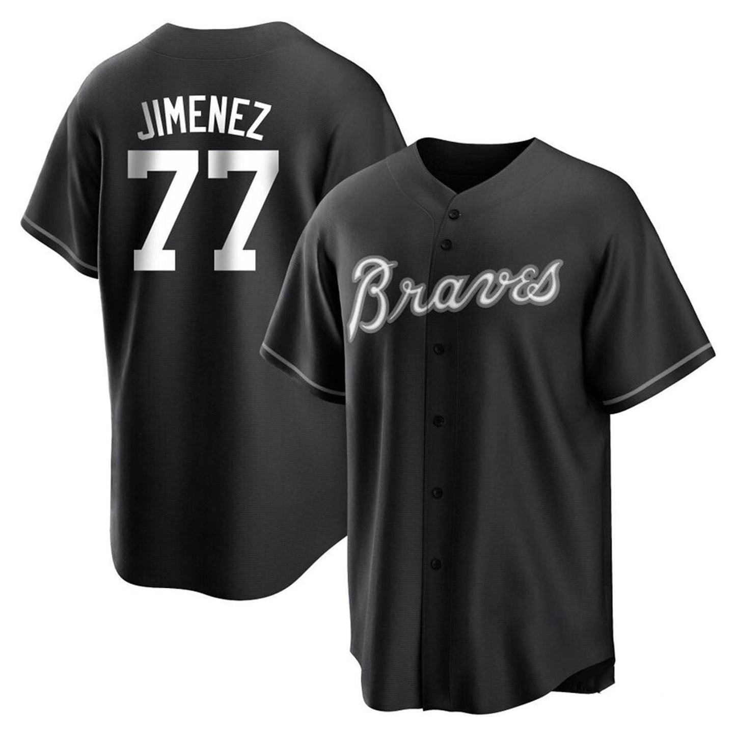 MLB Joe Jimenez Atlanta Braves 77 Jersey