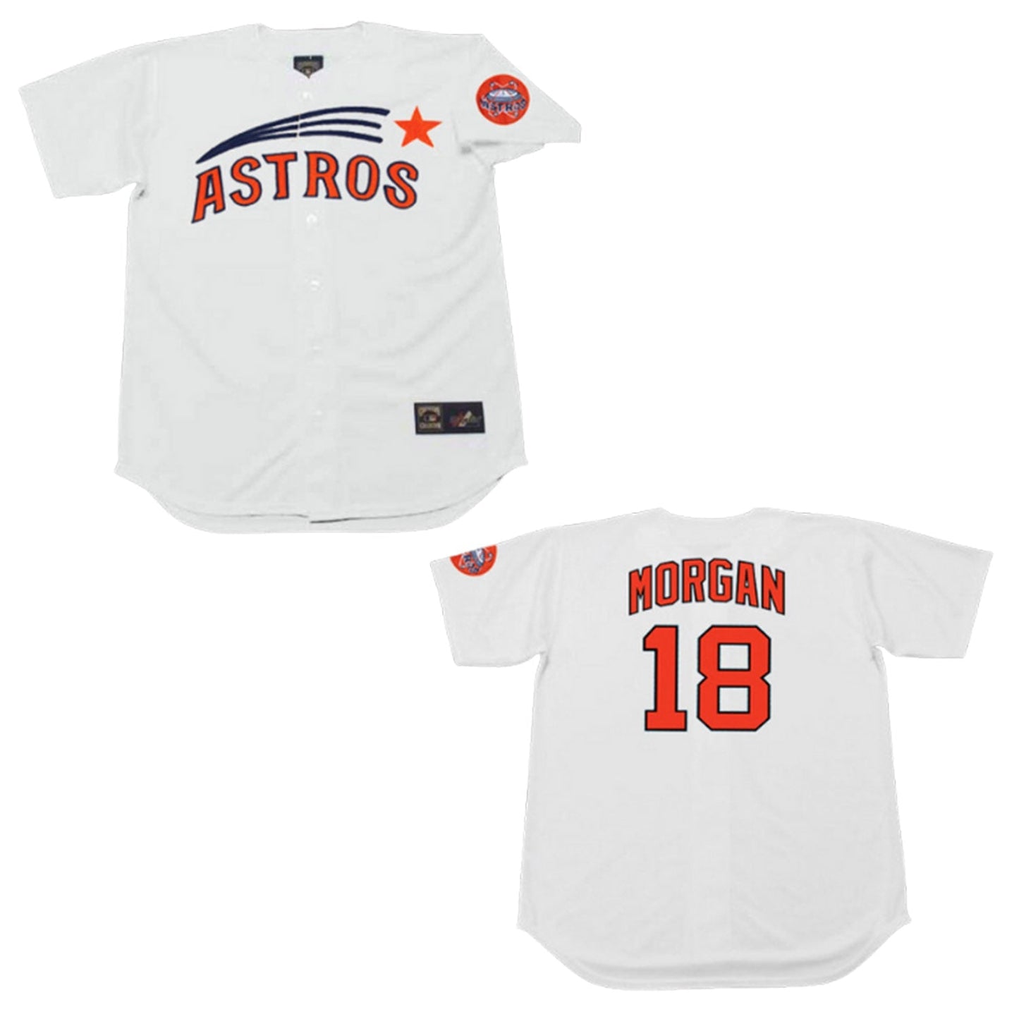 MLB Joe Morgan Houston Astros 18 Jersey