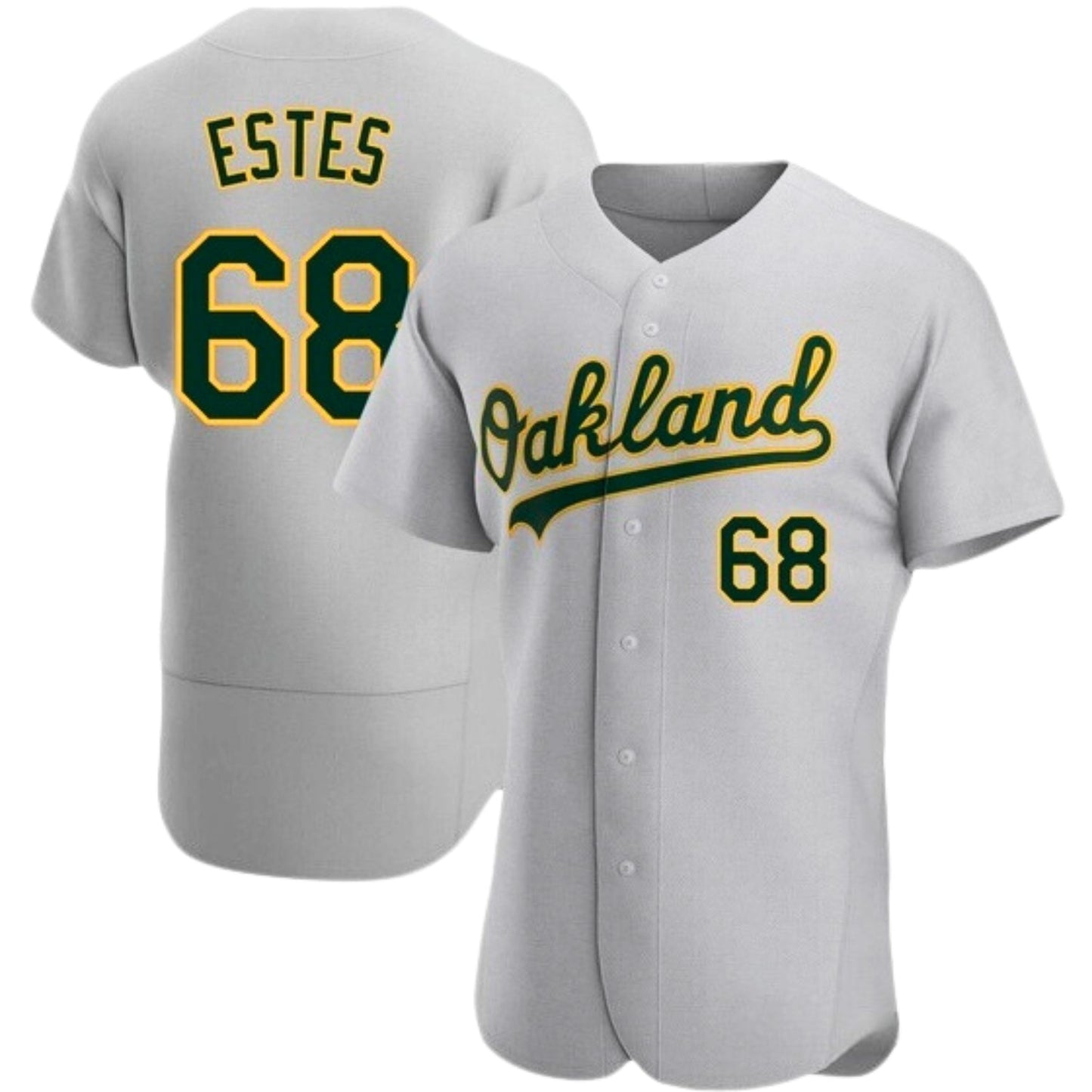 MLB Joey Estes Oakland Athletics 68 Jersey