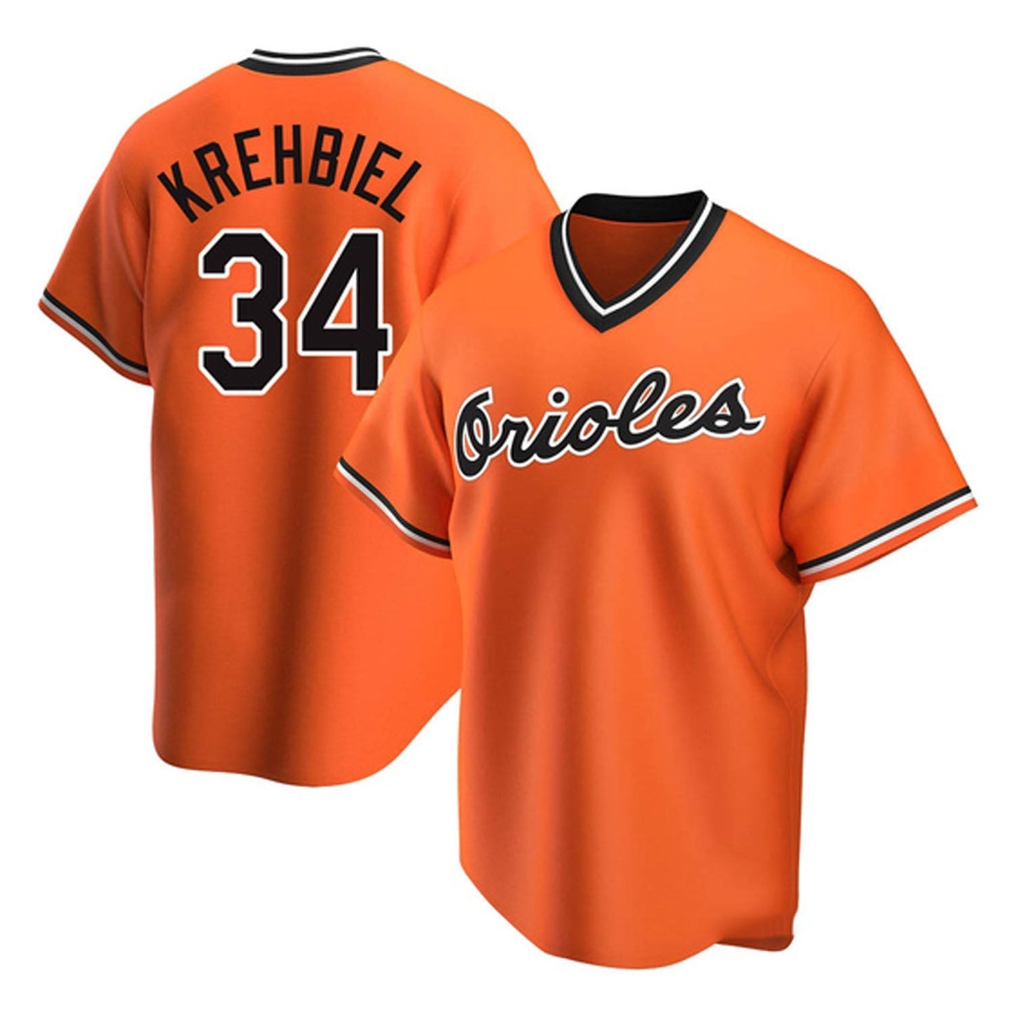 MLB Joey Krehbiel Baltimore Orioles 34 Jersey